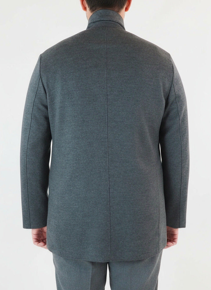 Herren Blazer aus super feiner Merinowolle in Grau Herren Blazer Harris Wharf London