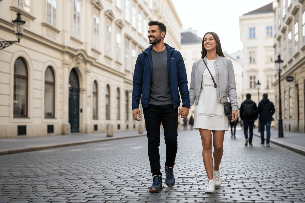 Herren Outdoor Schnürboot mit wasserdichter Goretex-Membrane in Blau - Fortux Herren Outdoor Lowa