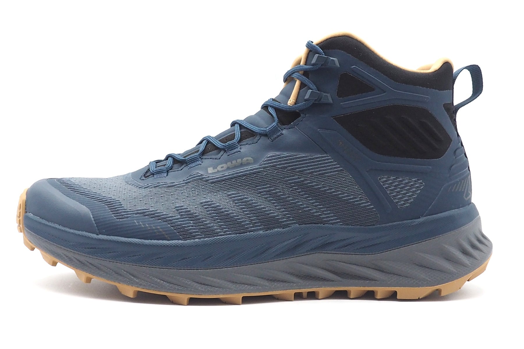 Herren Outdoor Schnürboot mit wasserdichter Goretex-Membrane in Blau - Fortux Herren Outdoor Lowa