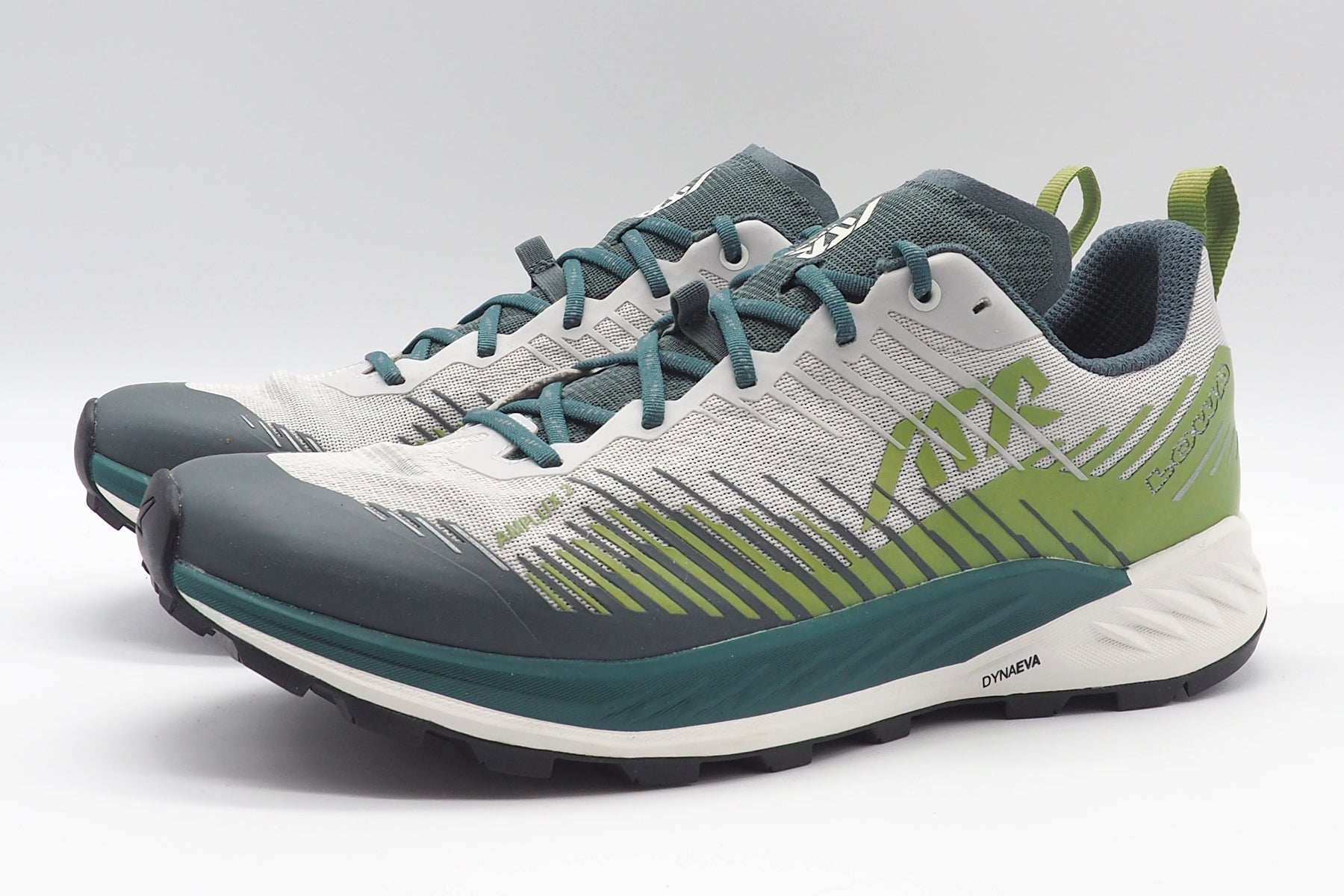 Herren Outdoor Sneaker aus technischem Obermaterial - Weiß & Grün - Amplux Herrem Sneaker Lowa