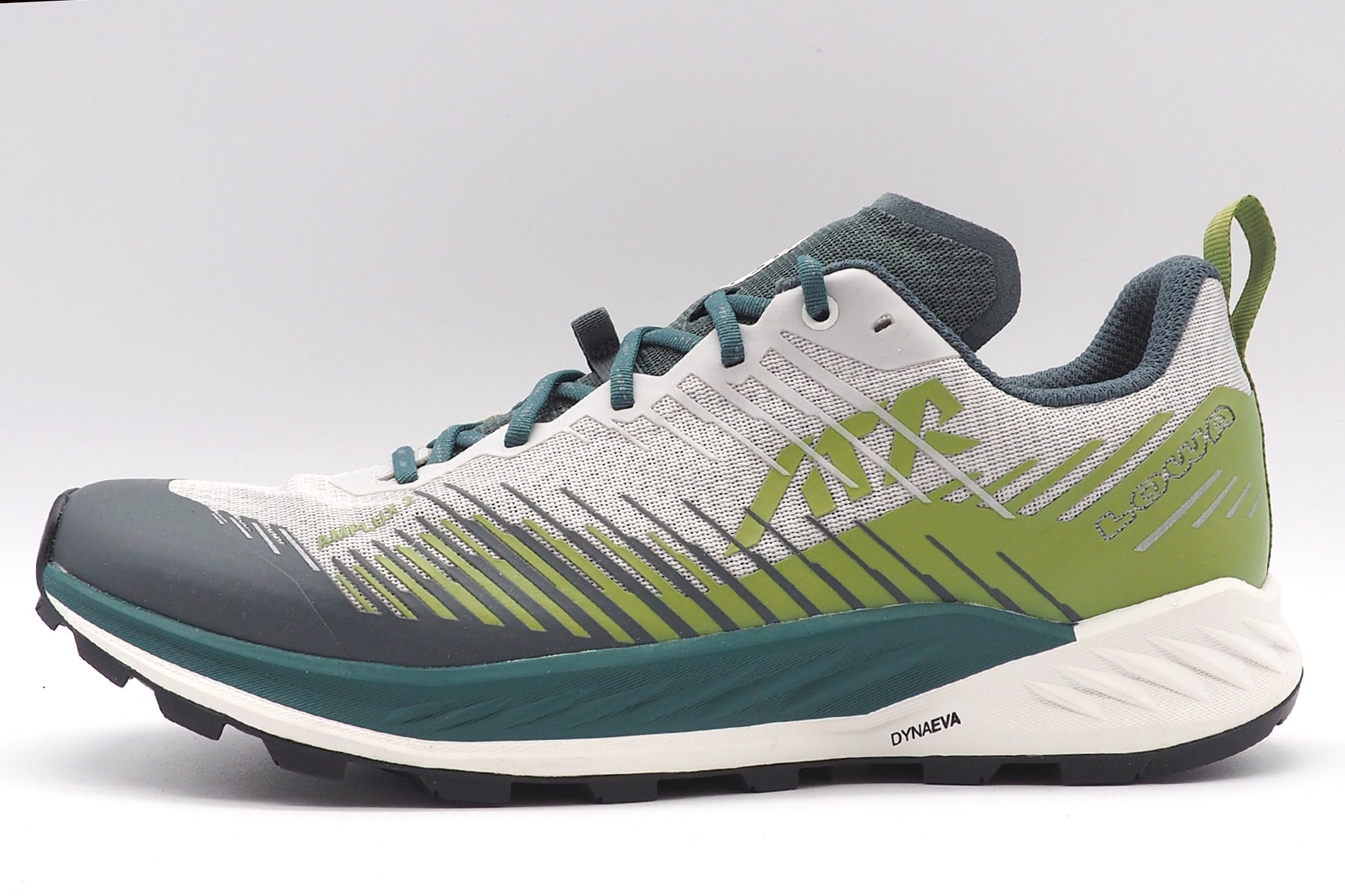 Herren Outdoor Sneaker aus technischem Obermaterial - Weiß & Grün - Amplux Herrem Sneaker Lowa