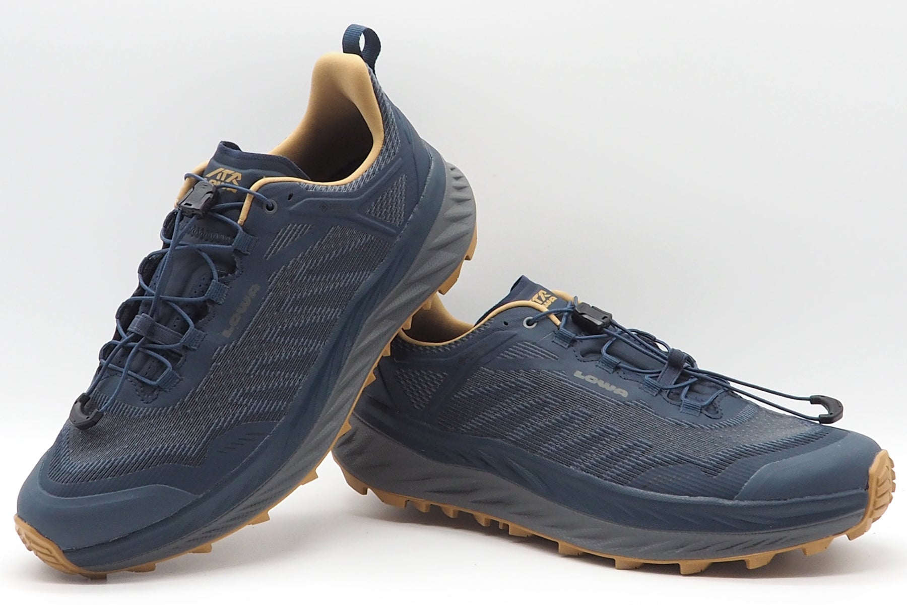 Herren Outdoor Sneaker mit wasserdichter Goretex-Membrane in Blau Herrem Sneaker Lowa