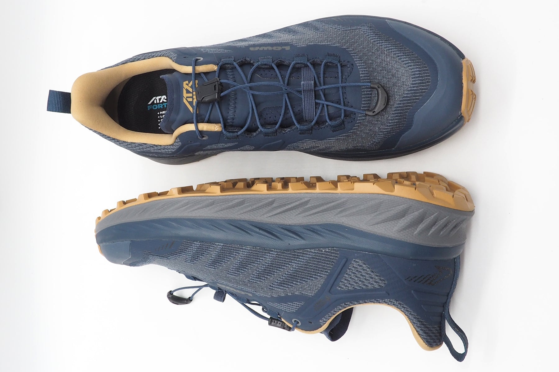 Herren Outdoor Sneaker mit wasserdichter Goretex-Membrane in Blau Herrem Sneaker Lowa