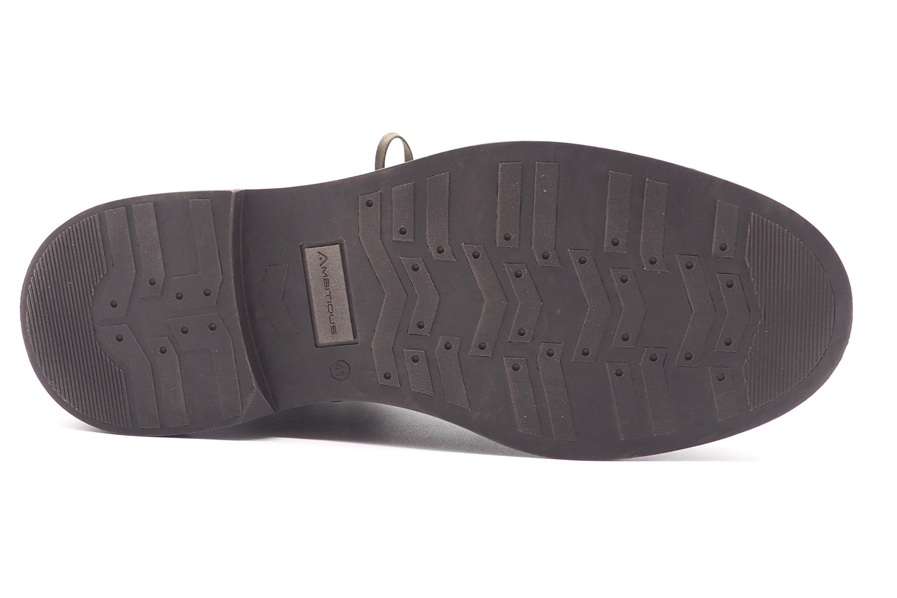 Herren Schnürboots aus Leder in Braun & Oliv - mit Lyralochung Herren Stiefeletten Ambitious