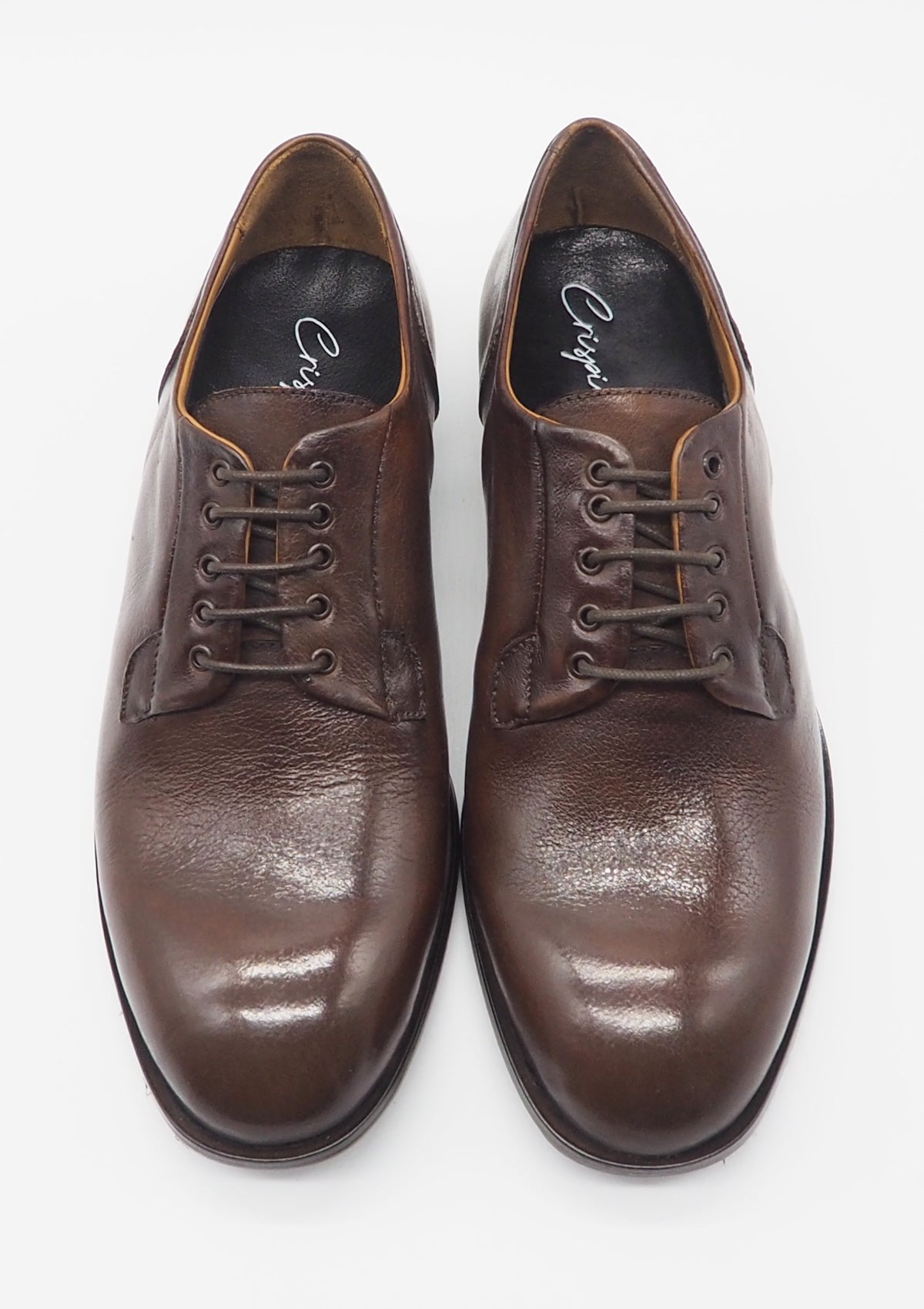 Herren Schnürschuh aus Glattleder in Braun Herren Klassik modern Crispiniano