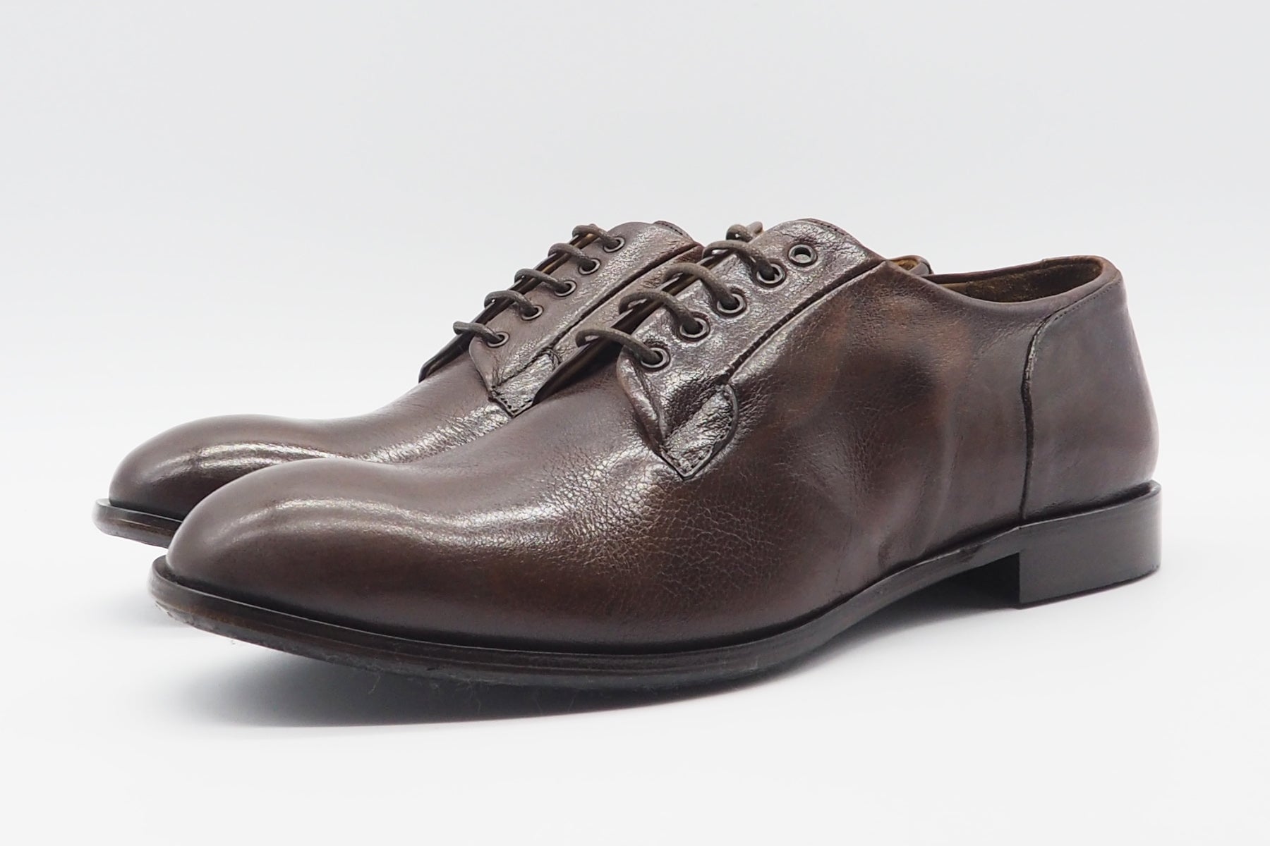 Herren Schnürschuh aus Glattleder in Braun Herren Klassik modern Crispiniano