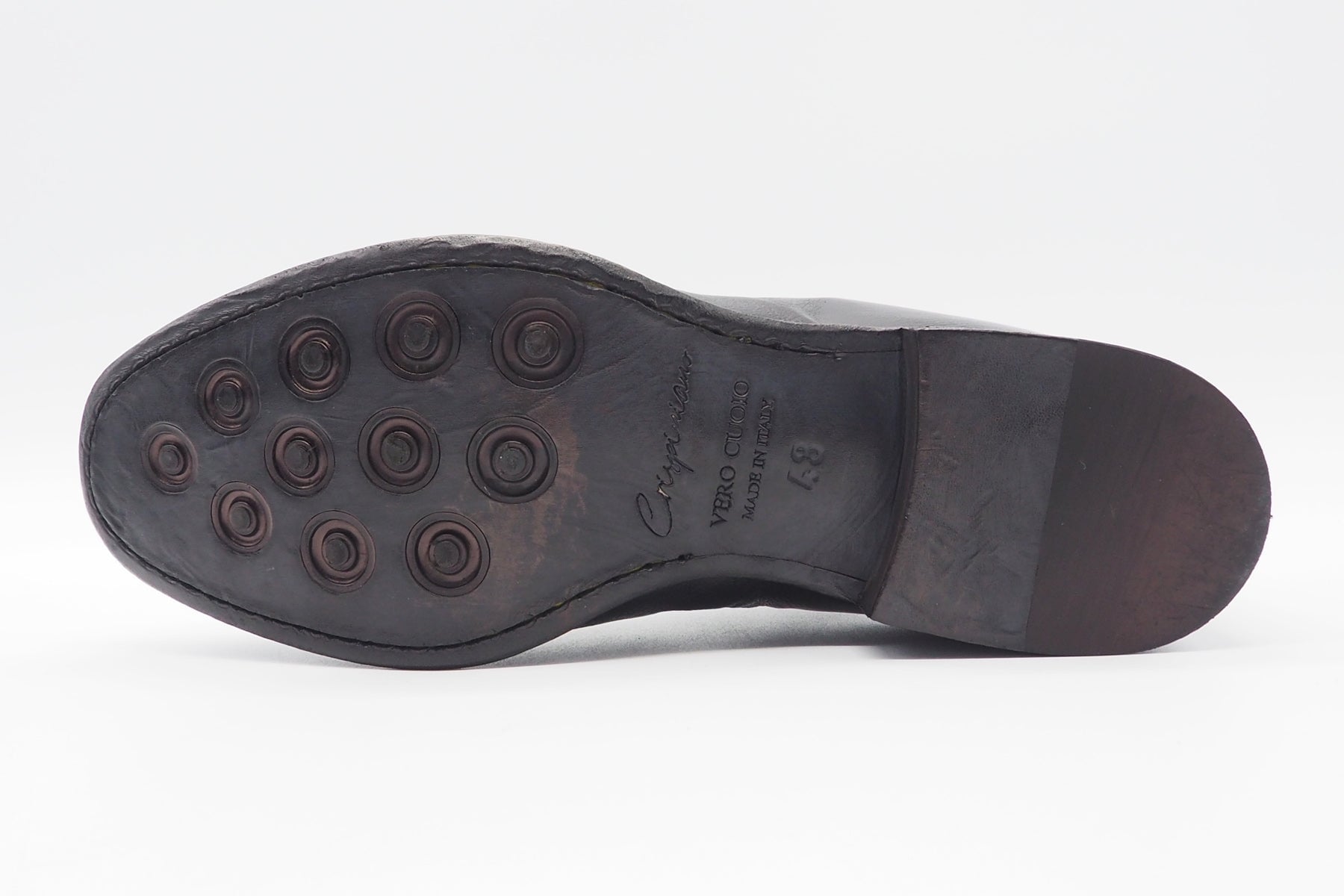 Herren Schnürschuh aus Glattleder in Schwarz Herren Klassik modern Crispiniano