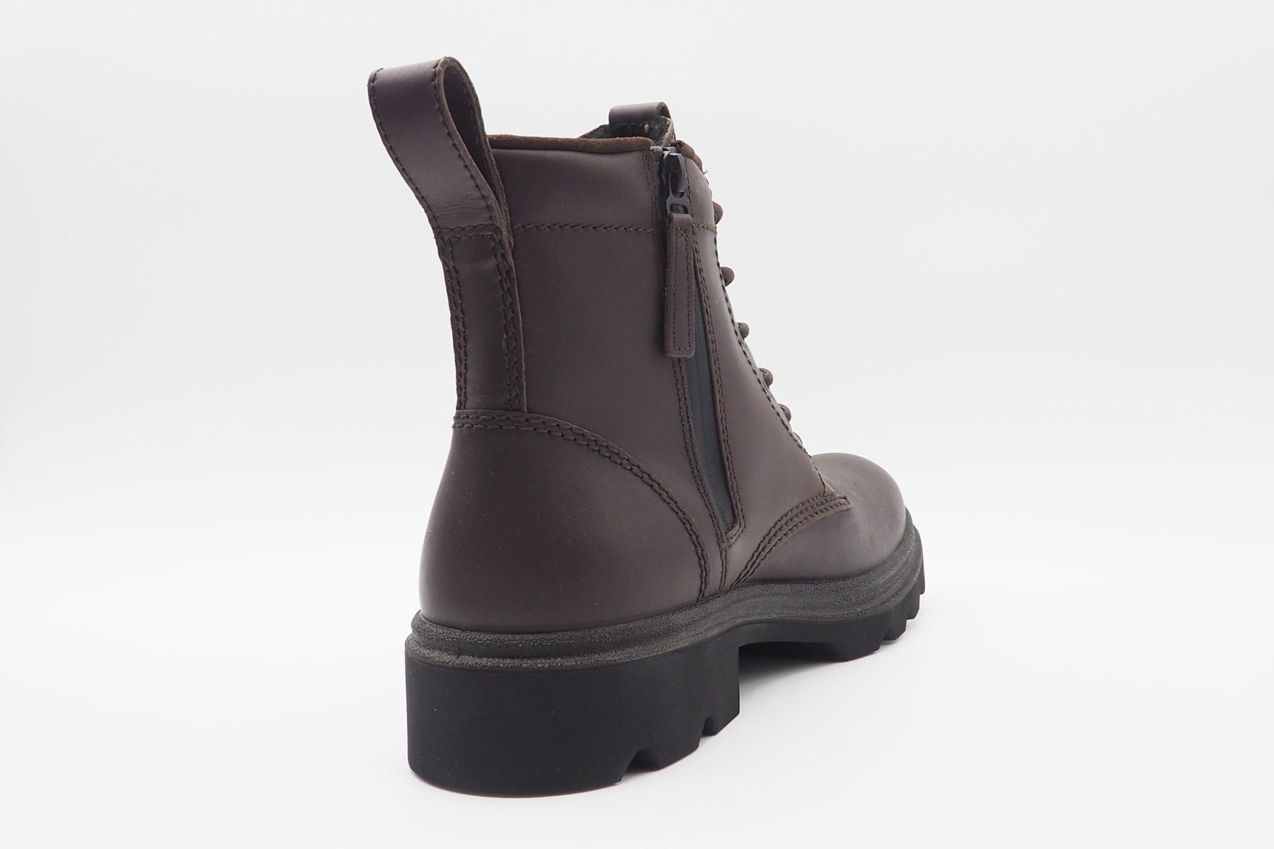 Herren Scnürboots aus Leder in Braun Herren Stiefeletten Ecco