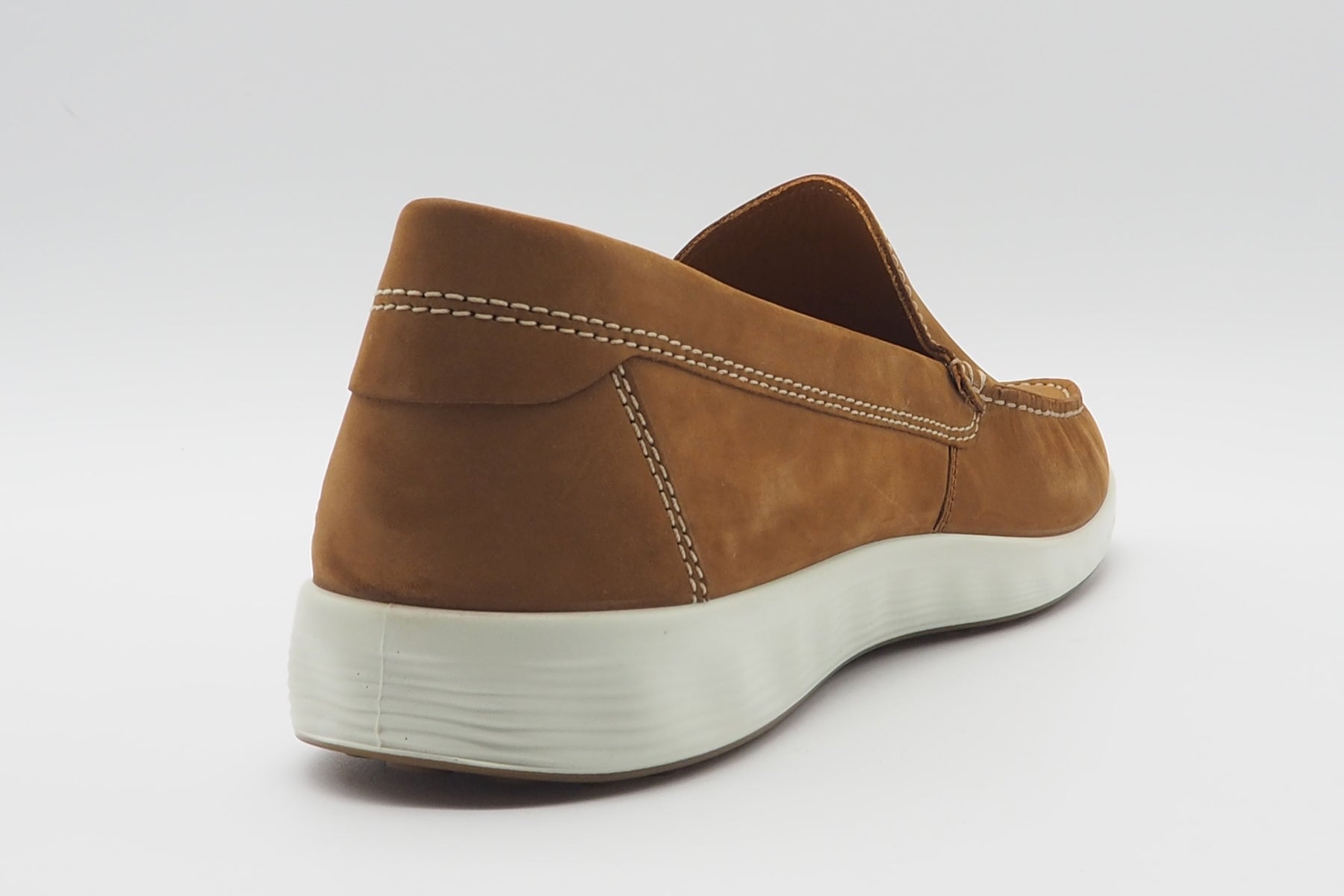 Herren Slipper aus Nubukleder in Cognac - S Lite Moc Herren Slipper & Mokassins Ecco