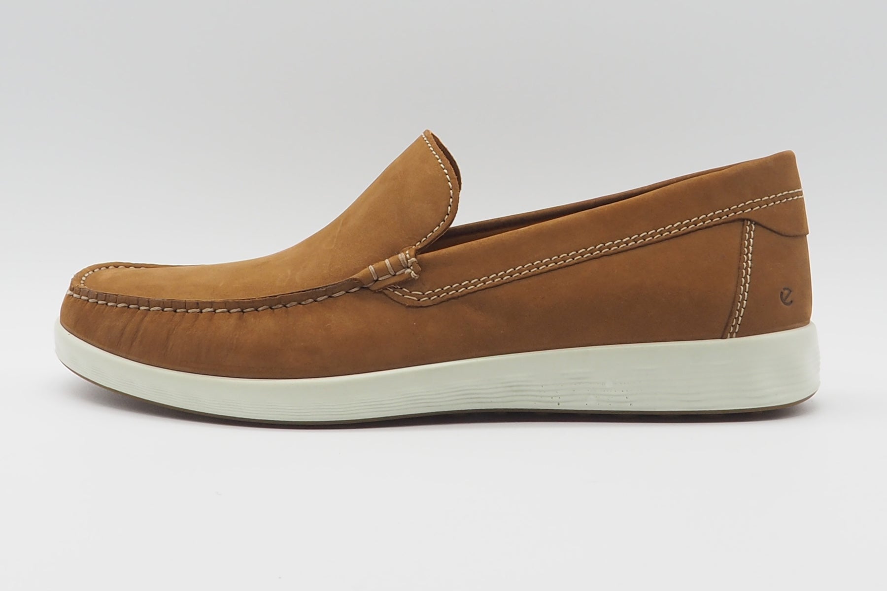 Herren Slipper aus Nubukleder in Cognac - S Lite Moc Herren Slipper & Mokassins Ecco