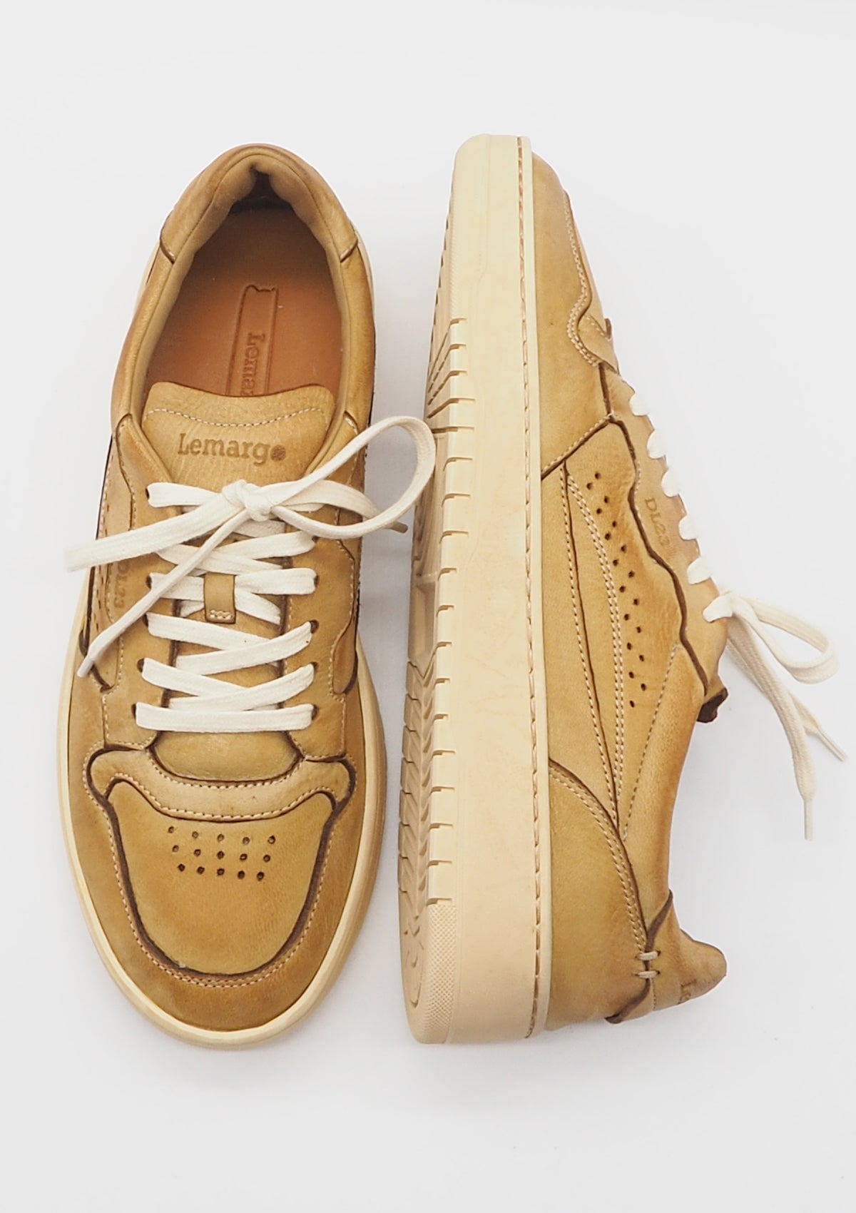 Herren Sneaker aus Hirschleder in Caramel - JANNIK Herren Sneaker Lemargo