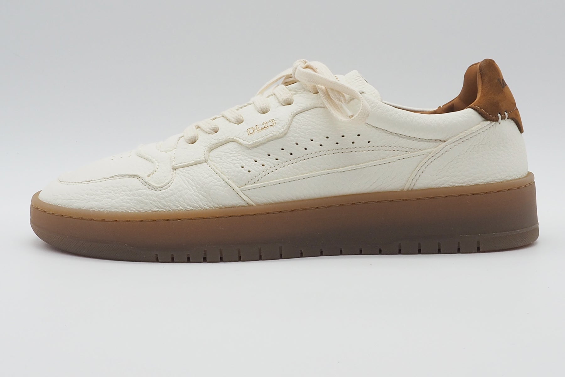 Herren Sneaker aus Hirschleder in Offwhite mit Kautschuksohle - Jannamb Herren Sneaker Lemargo