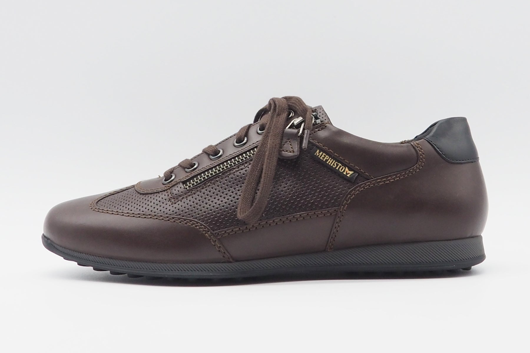 Herren Sneaker aus Leder in Braun - Leon Herren Sneaker Mephisto