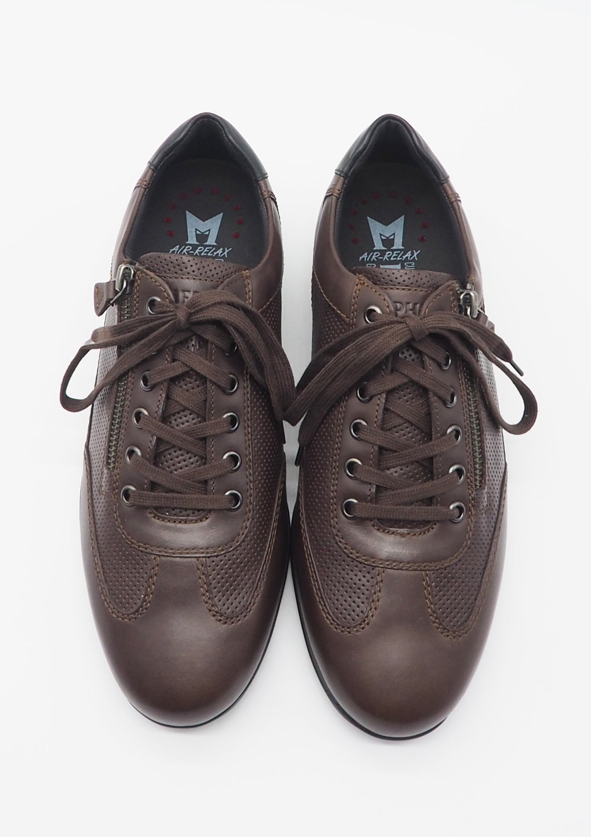 Herren Sneaker aus Leder in Braun - Leon Herren Sneaker Mephisto