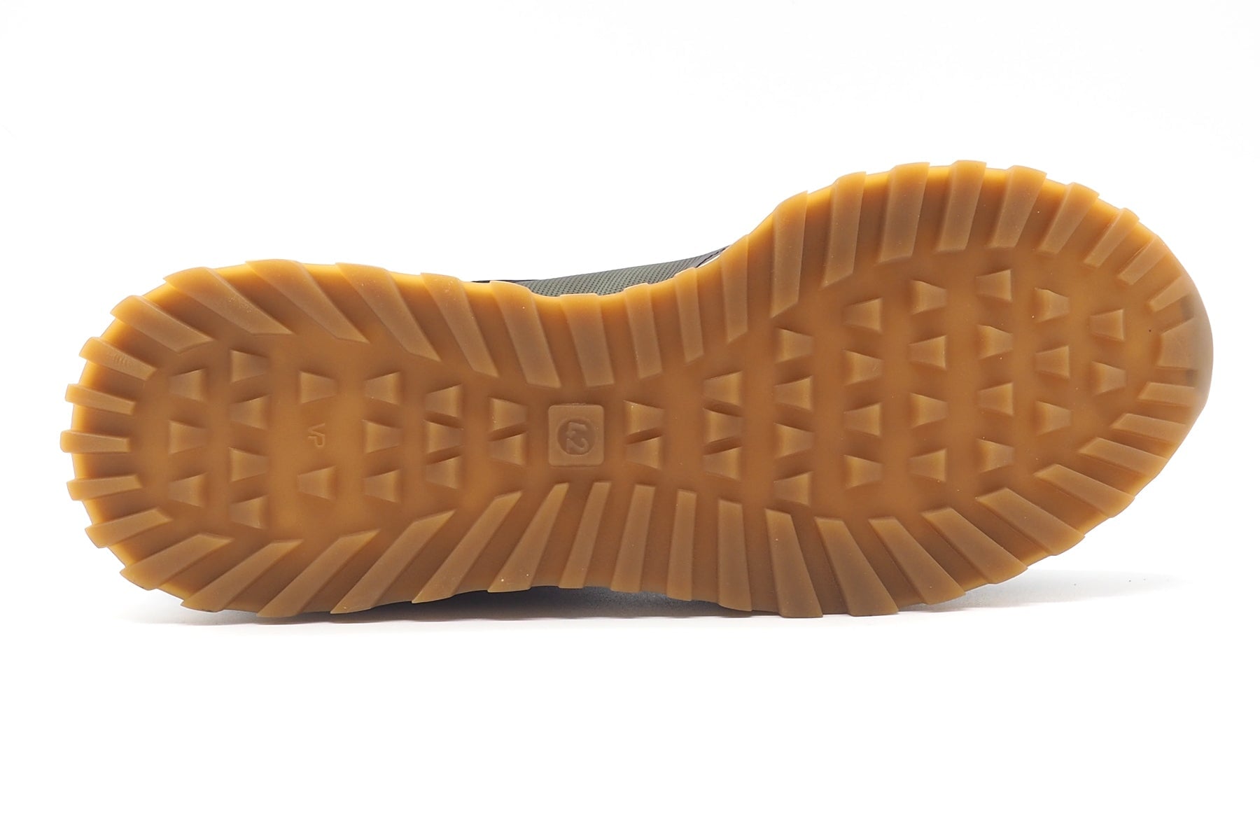 Herren Sneaker aus Leder & Mesh in Braun & Oliv im Runningstyle Herren Sneaker Ambitious