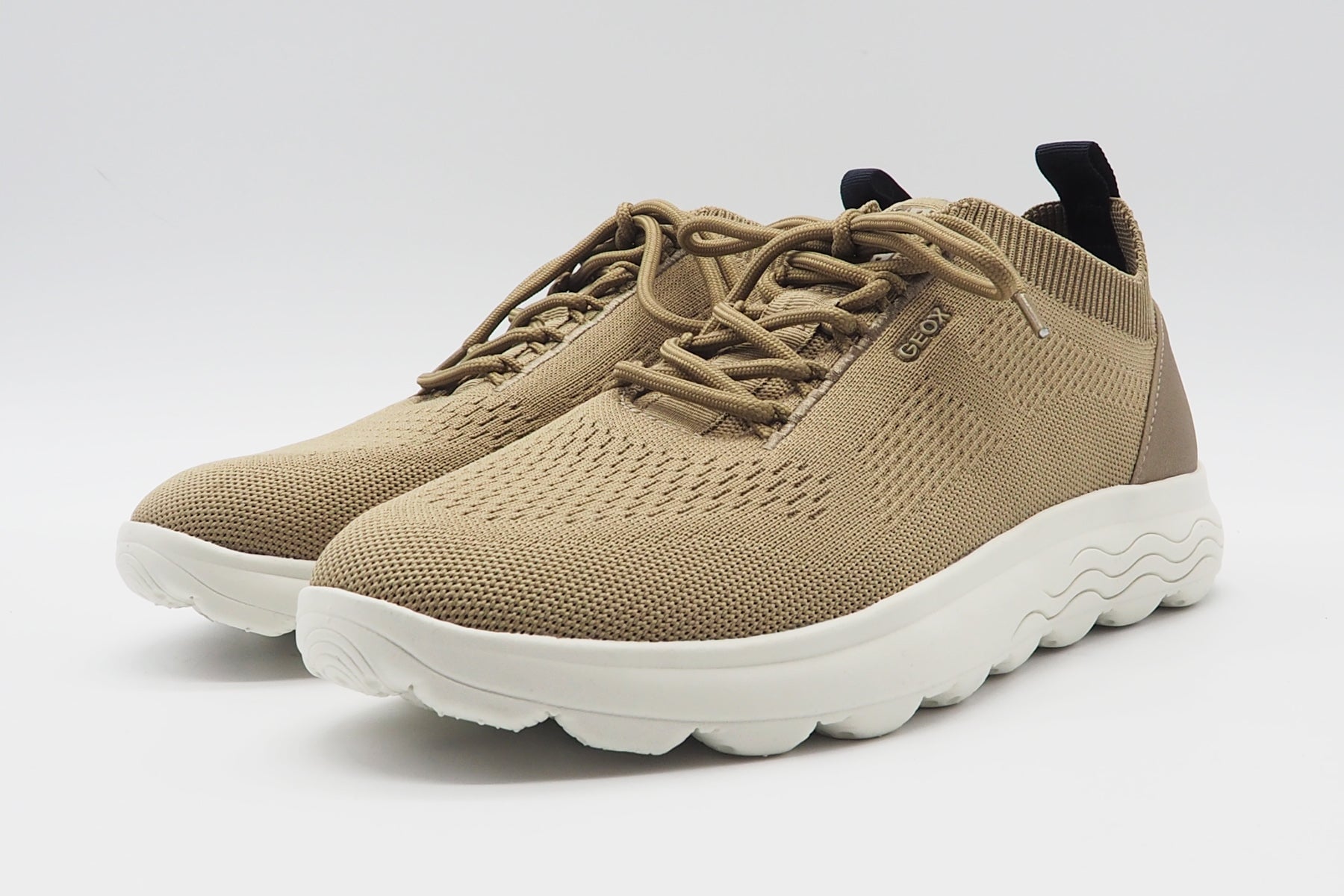 Herren Sneaker aus Mesh in Sand - Spherica Herren Sneaker Geox