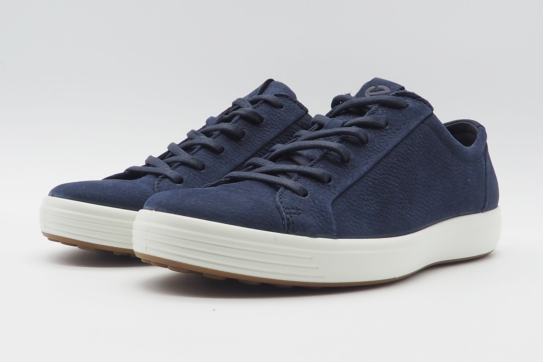 Herren Sneaker aus Nubukleder in Blau - Soft 7 M Herren Sneaker Ecco