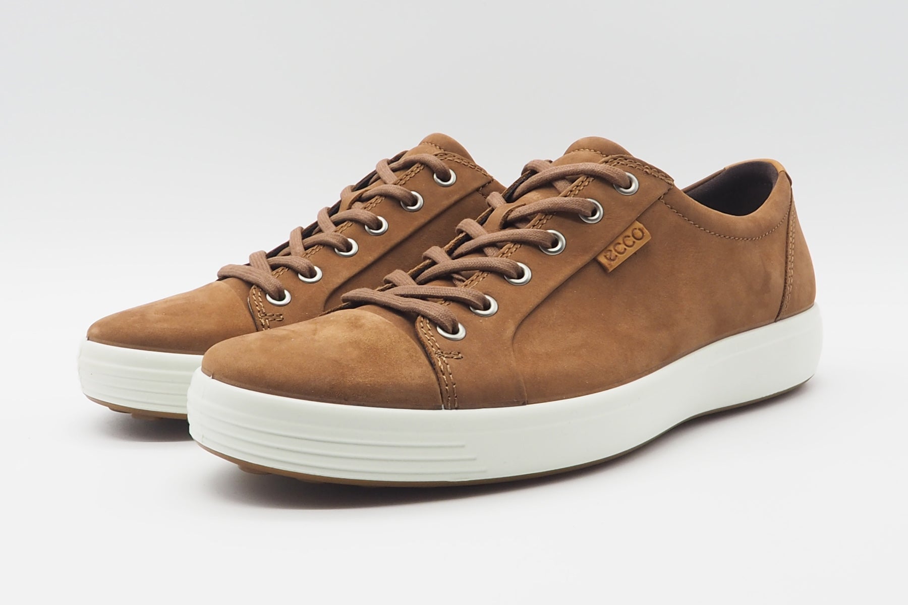Herren Sneaker aus Nubukleder in Camel - Soft 7 Herren Sneaker Ecco