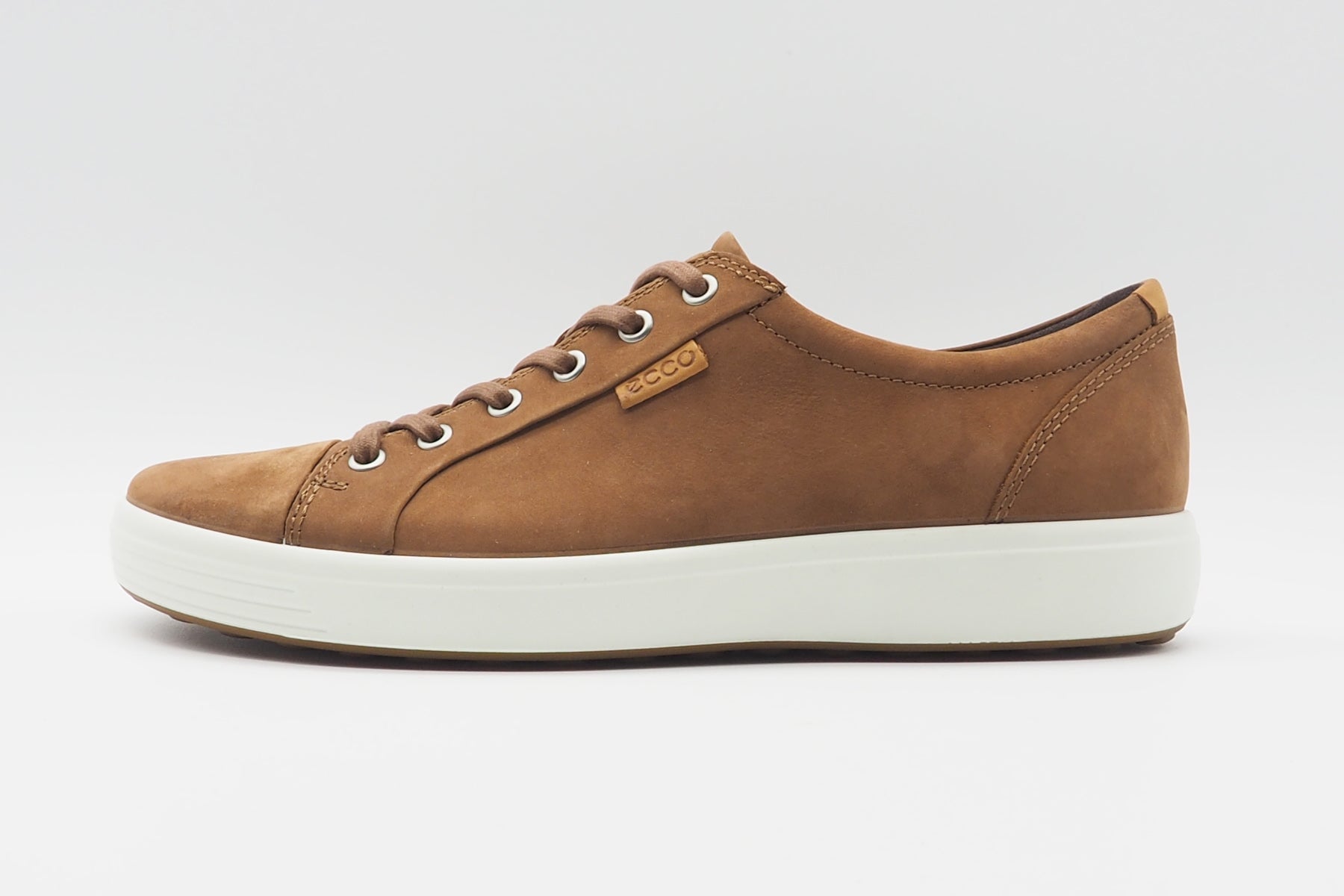 Herren Sneaker aus Nubukleder in Camel - Soft 7 Herren Sneaker Ecco