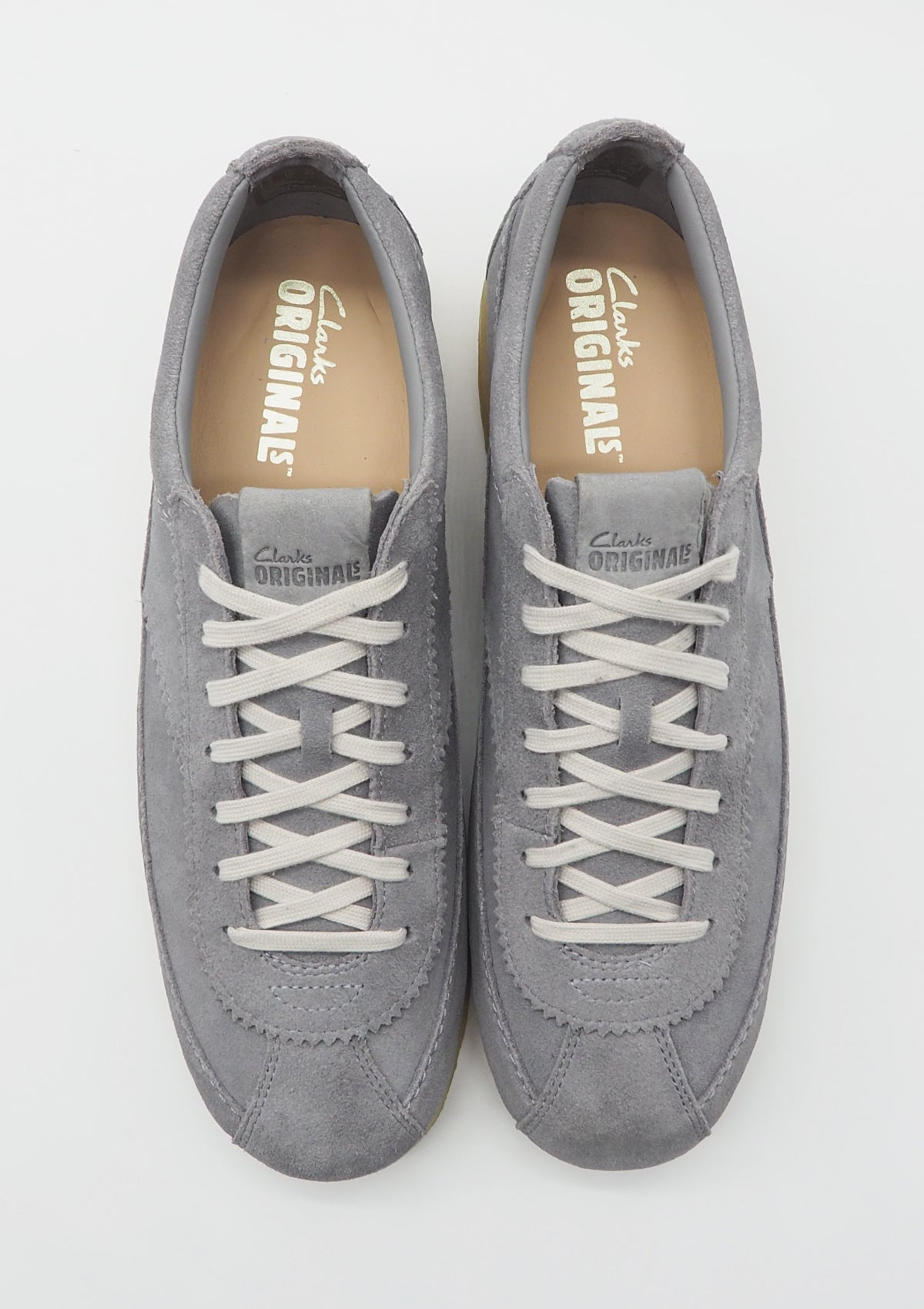 Herren Sneaker aus Veloursleder in Grau - Wallabee Tor - Clarks Originals Herren Sneaker Clarks Originals