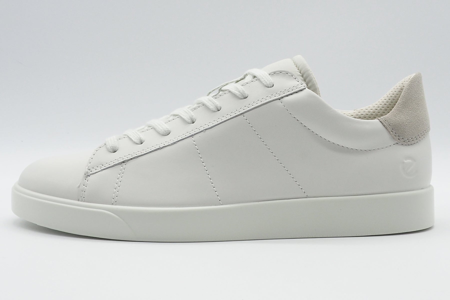 Herren Sneaker in Leder Weiß mit weicher Gummisohle - Street Lite Herren Sneaker Ecco