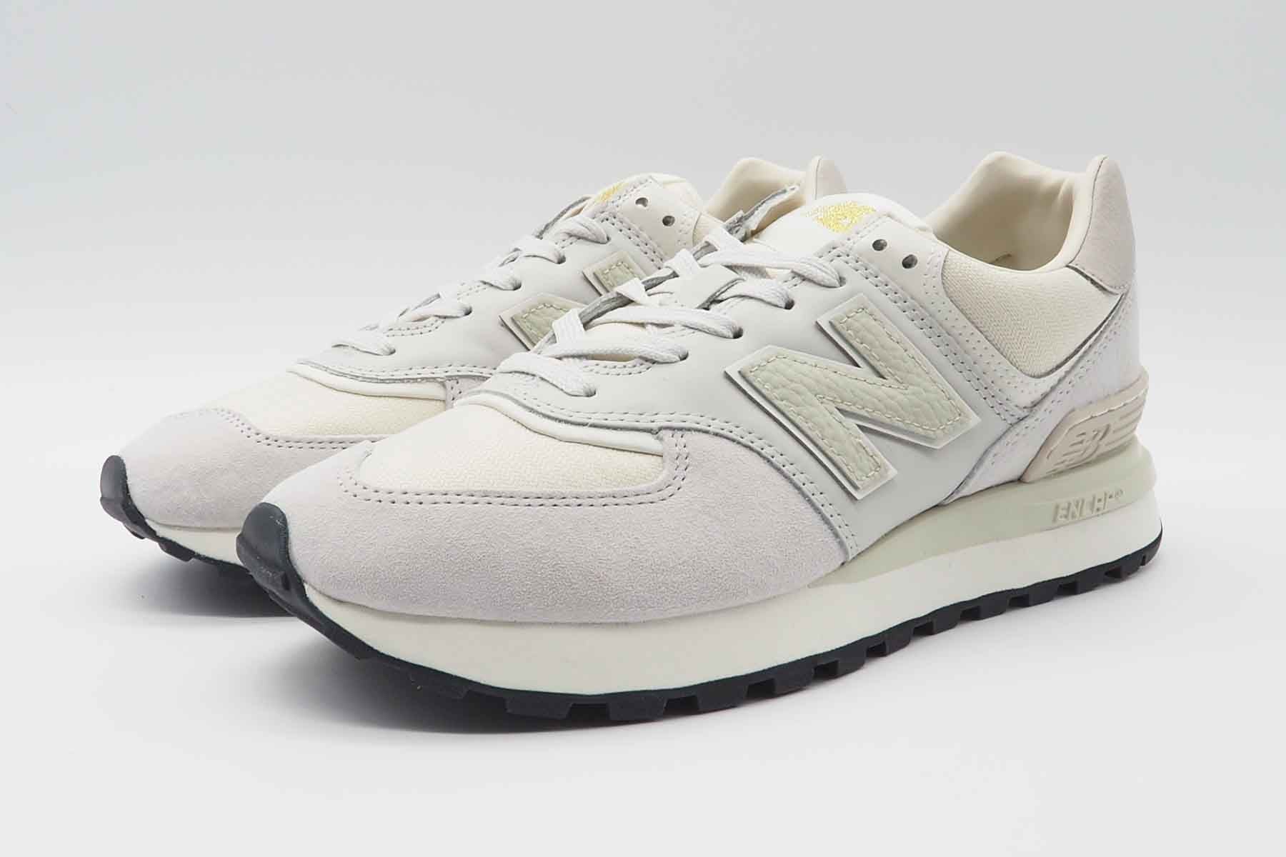 Herren Sneaker U574KGWD aus Veloursleder & Mesh in Hellgrau Herren Sneaker New Balance