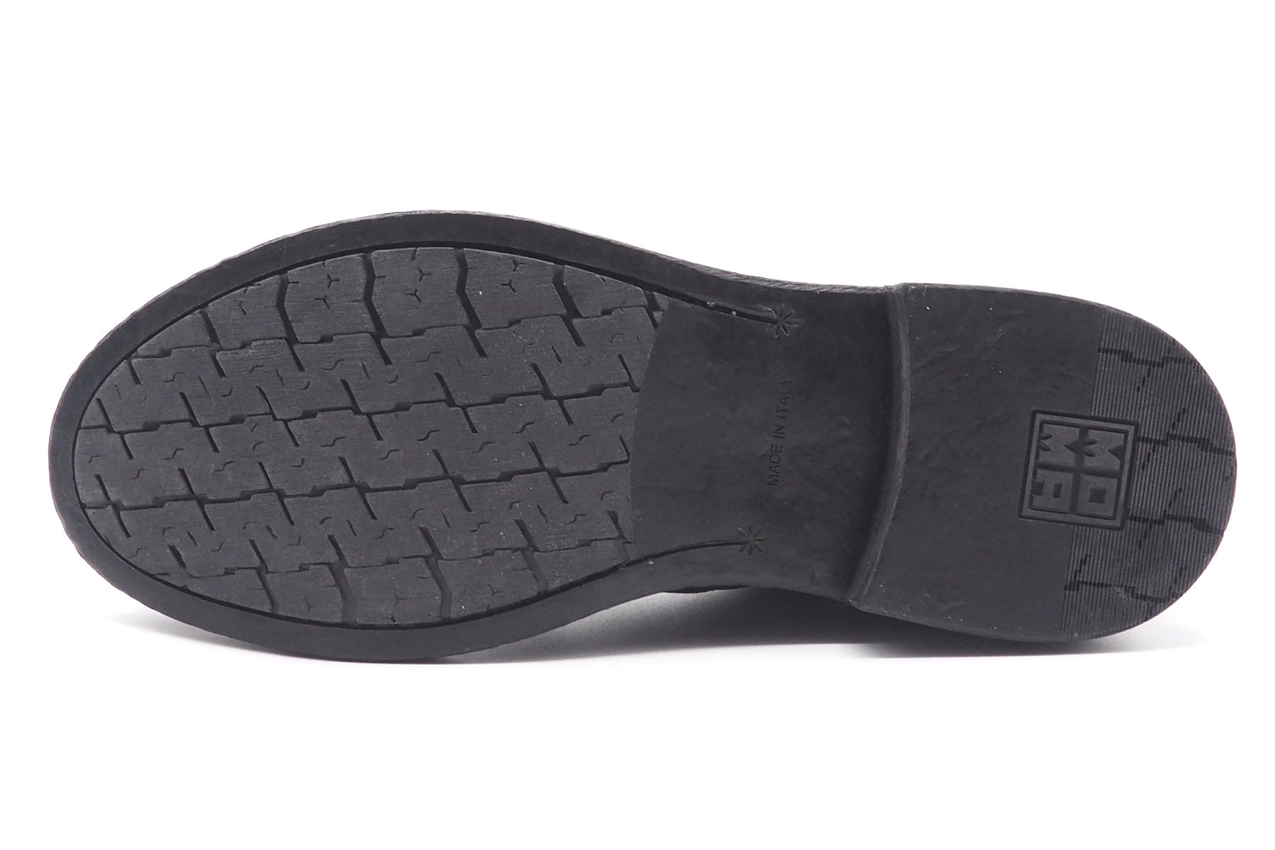 Herren Stiefeletten zum Schnüren in Vintagoptik aus Leder in Schwarz Herren Stiefeletten Moma