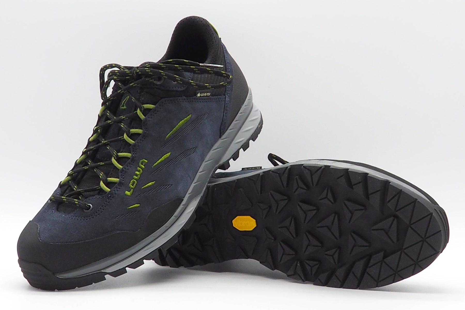 Herren Trekking Sneaker mit Vibram-Sohle in Blau Herrem Sneaker Lowa