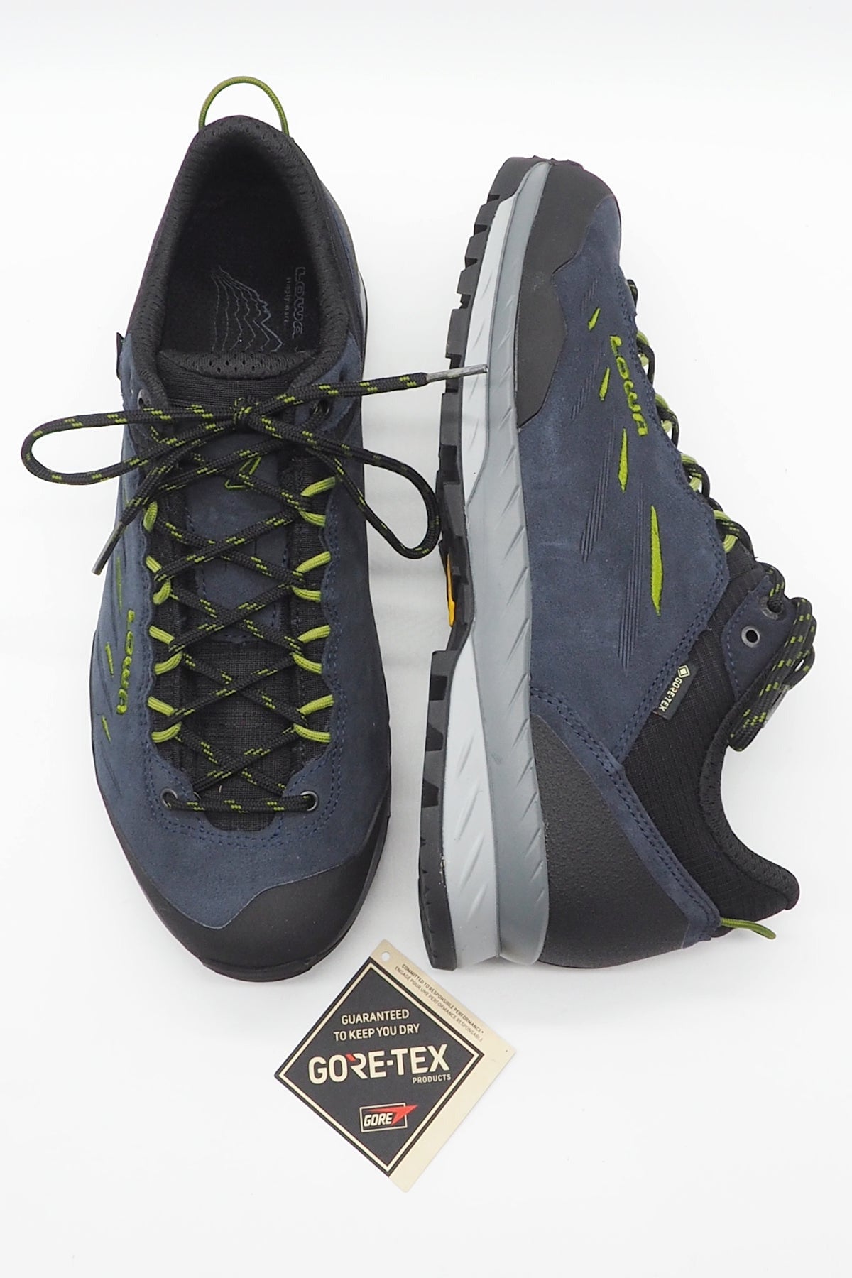 Herren Trekking Sneaker mit Vibram-Sohle in Blau Herrem Sneaker Lowa