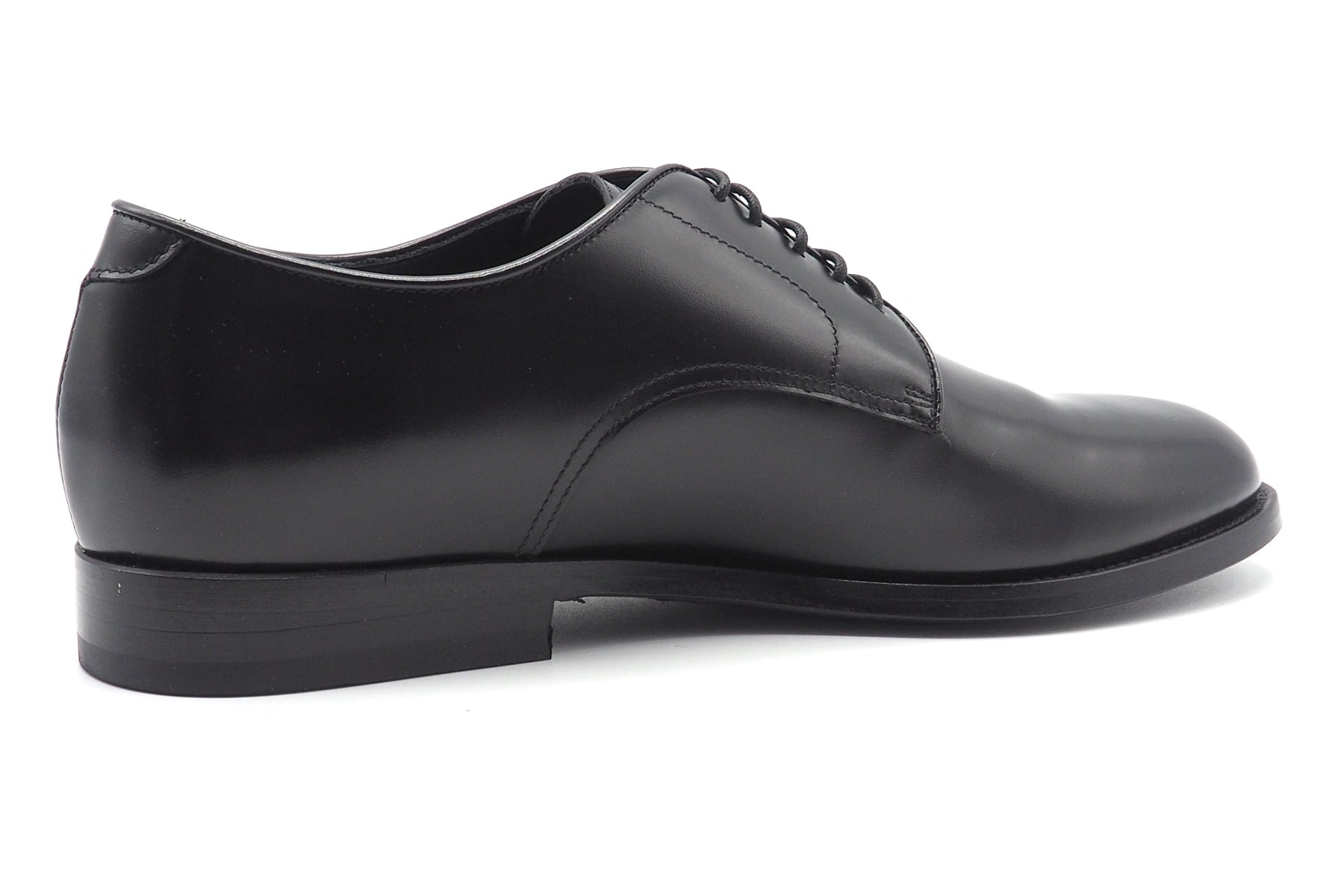 Klassisch, edler Herren Schnürschuhe aus Leder in Schwarz mit durchgenähte Ledersohle Herren Klassik modern Pantanetti