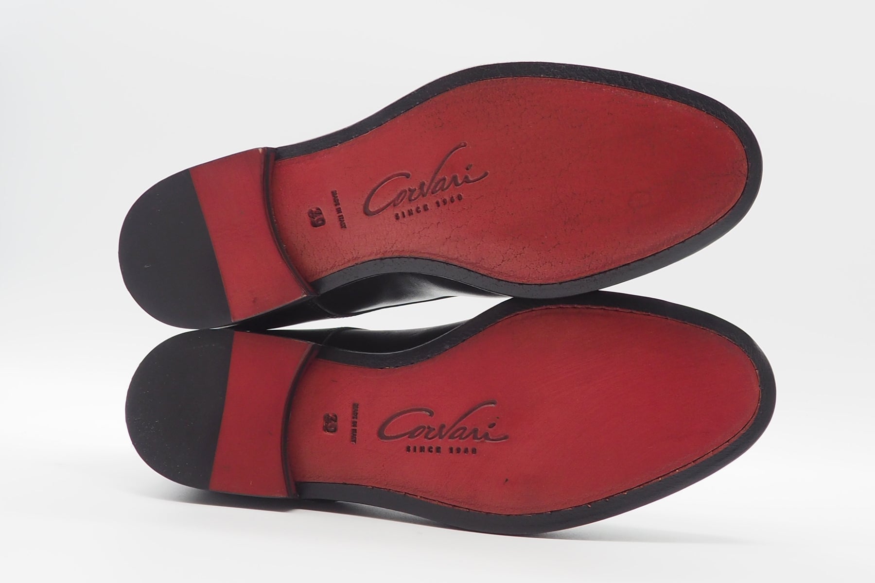 Klassischer Herren Schnürschuh mit Ledersohle in Schwarz Herren Klassik modern Corvari