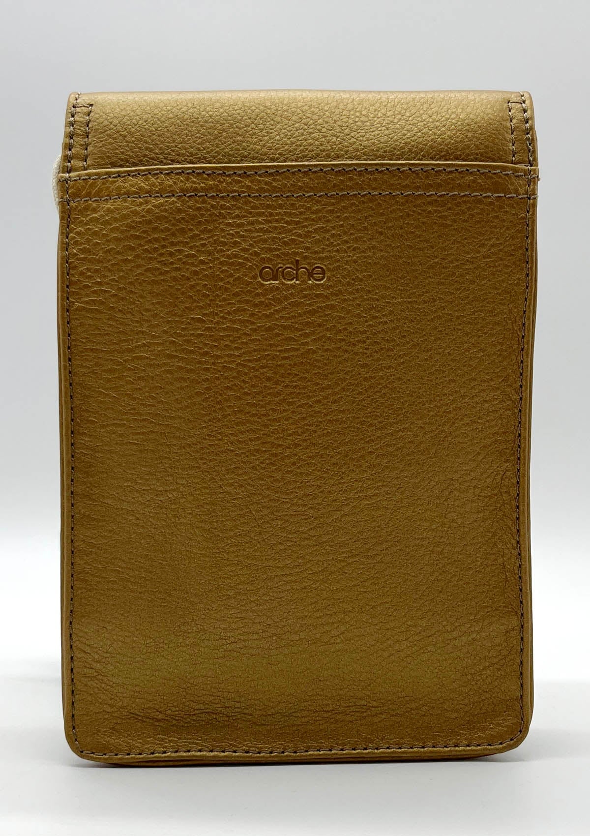 Kleine Crossbodytasche aus Metallic Leder in Gold Taschen Crossbody & Schultertaschen Arche
