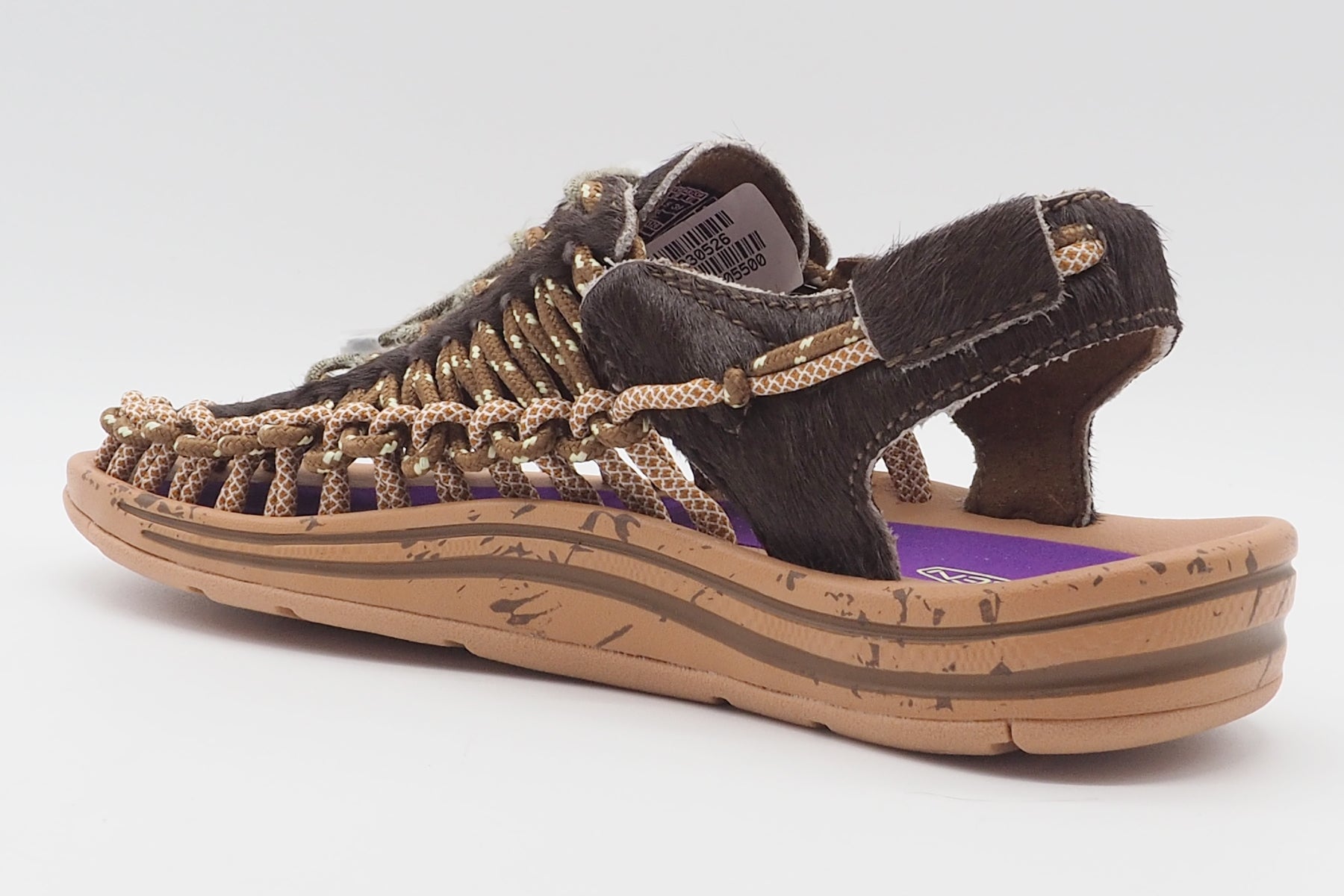Outdoor Sandale aus technischer Faser in Braun & Rosa - Uneek Lea Damen Sandale Keen