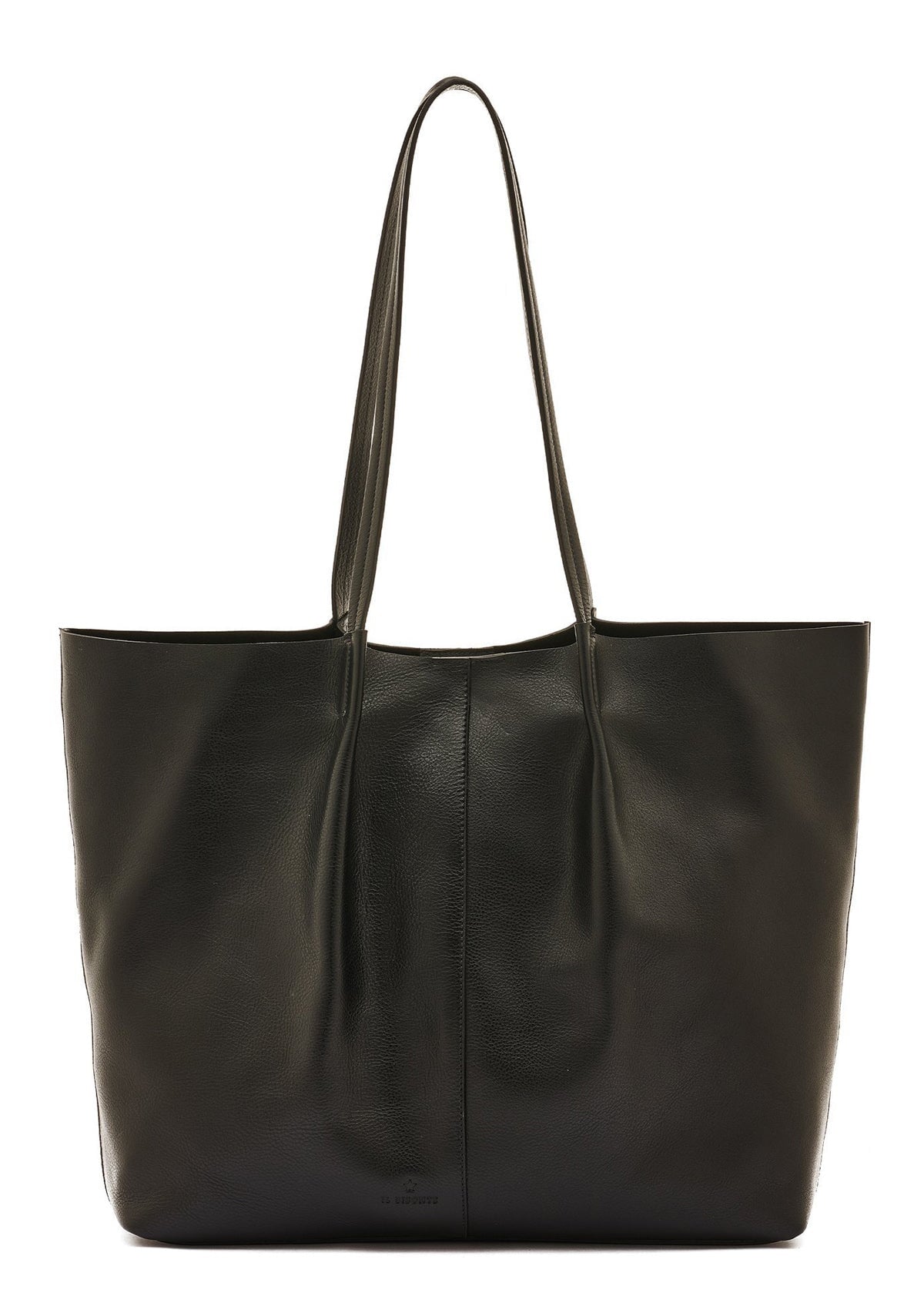 Praktischer Shopper aus Leder in Schwarz - Tote Nina Taschen Crossbody & Schultertasche Il Bisonte