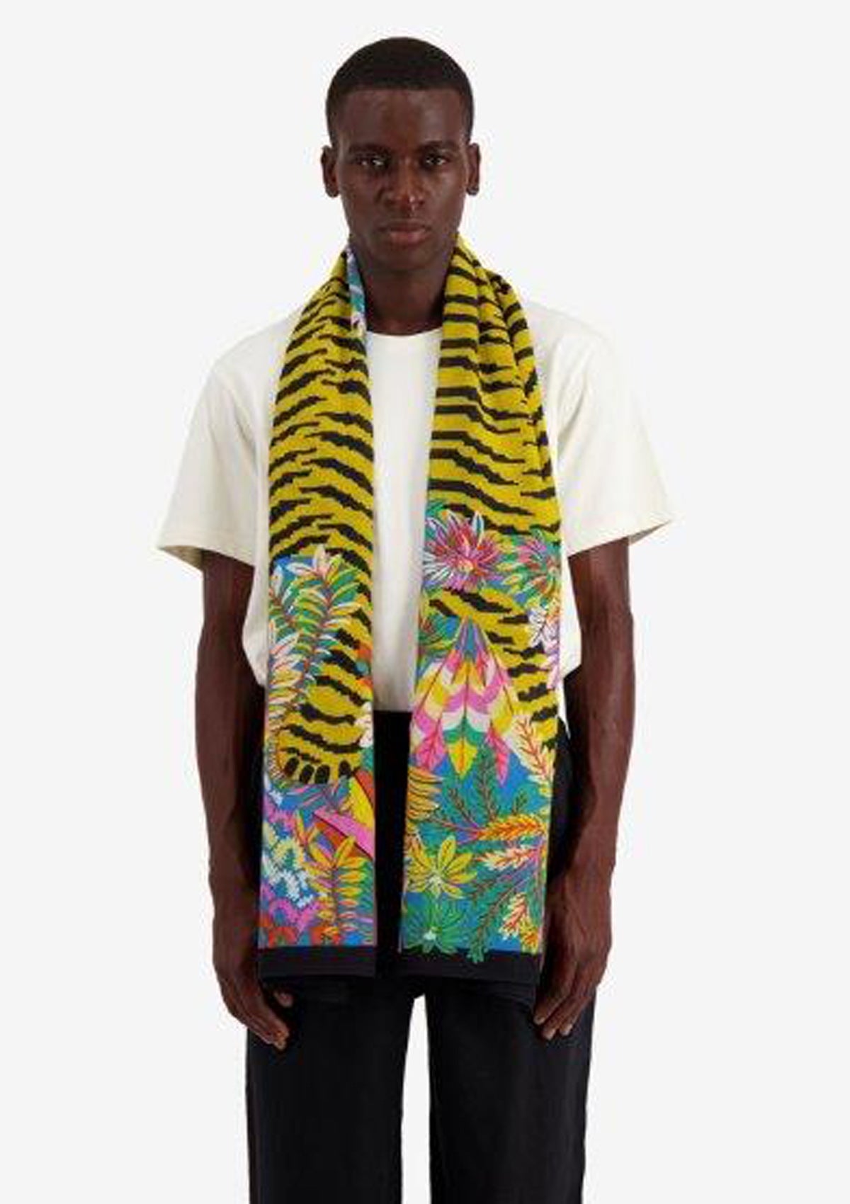 Schal aus Baumwolle in Multicolor - Balkhach Accessoires Tücher & Schals Inoui E.