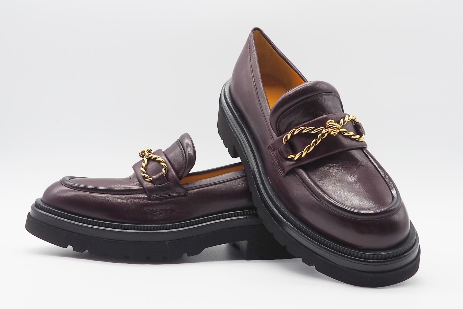 Softer Damen Loafer auf leichter Microsohle in Bordeaux Damen Loafers Mara Bini