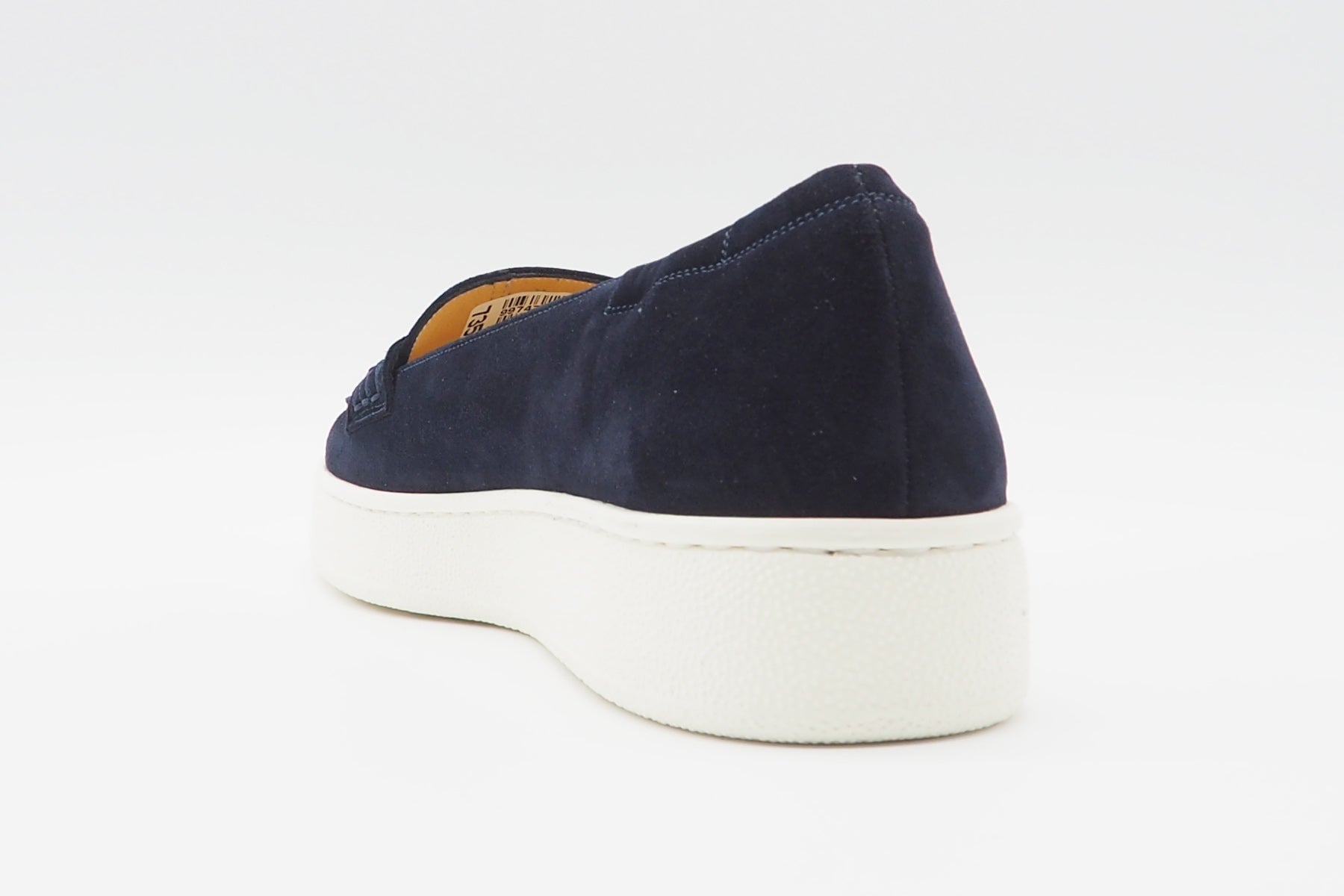 Softer Damen Loafer aus Veloursleder in Blau - Absatz 3cm Damen Loafers & Schnürer Truman´s