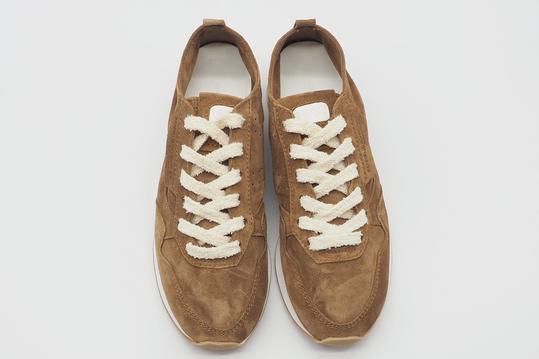 Softer Damen Sneaker aus Veloursleder in Braun mit weicher Sohle Damen Sneaker Kennel & Schmenger