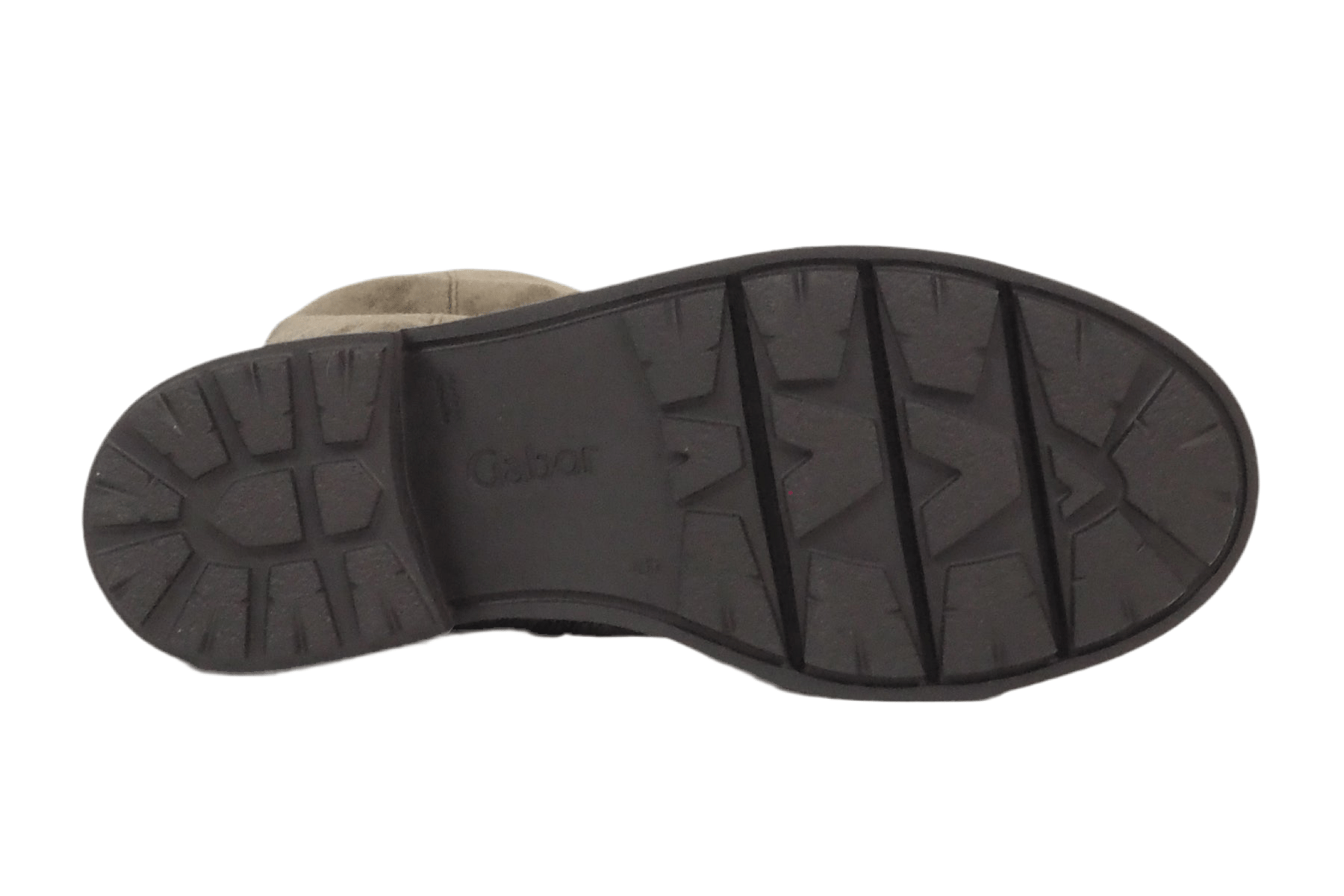 Sportlicher Damenreitstiefel aus Veloursleder in Tope Damen Stiefel Gabor