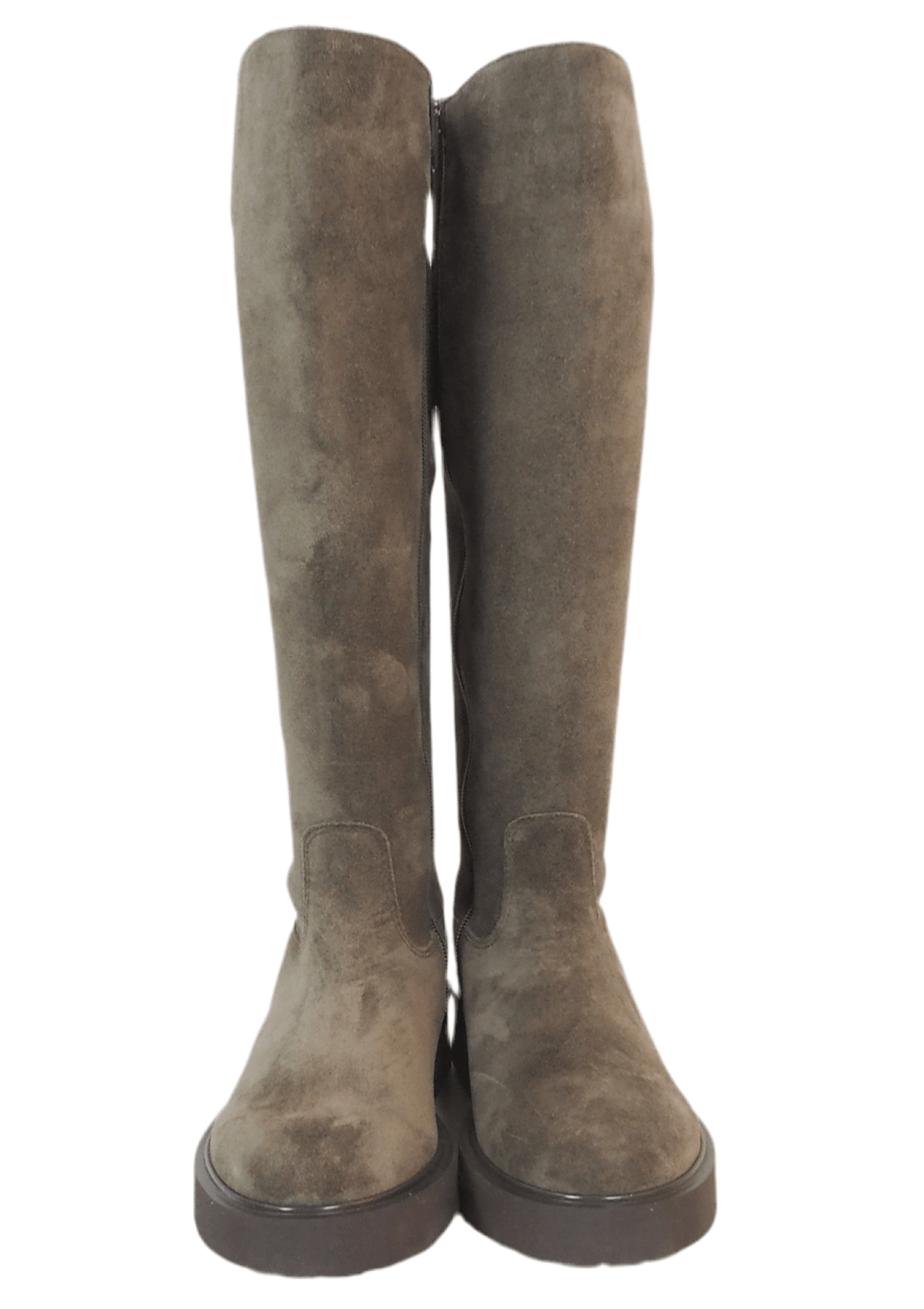 Sportlicher Damenstiefel aus Velours in Tope Damen Stiefel Gabor