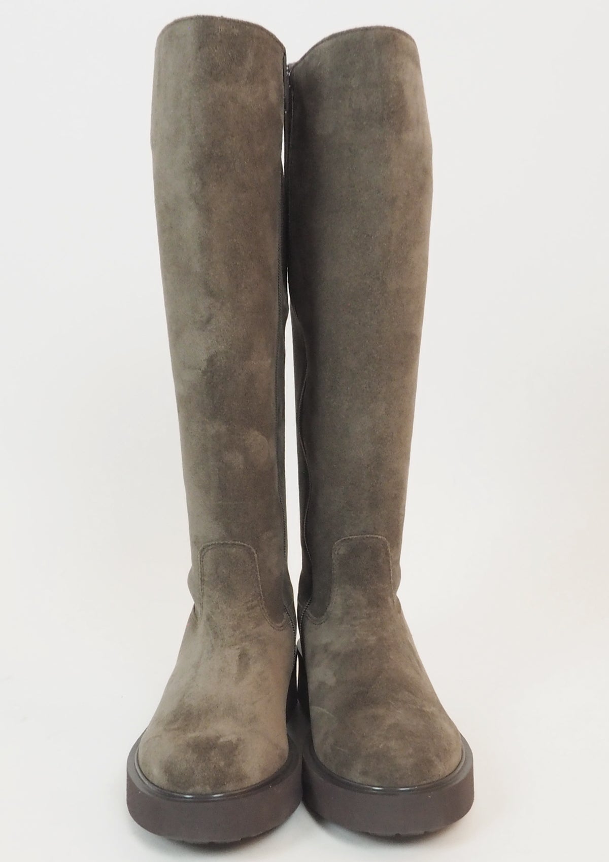 Sportlicher Damenstiefel aus Velours in Tope Damen Stiefel Gabor