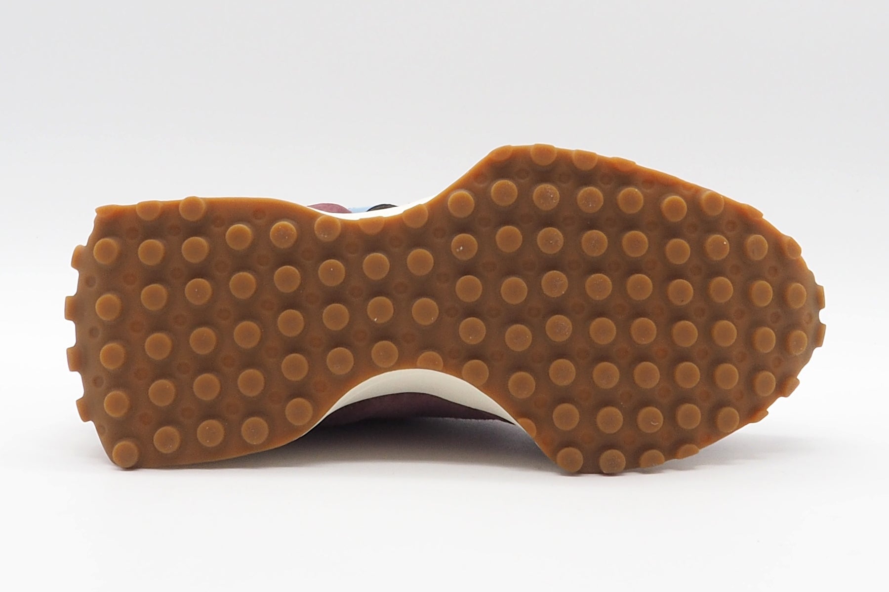 Stylischer Damen Sneaker 327 Nubukleder in Bordeaux Damen Sneaker New Balance