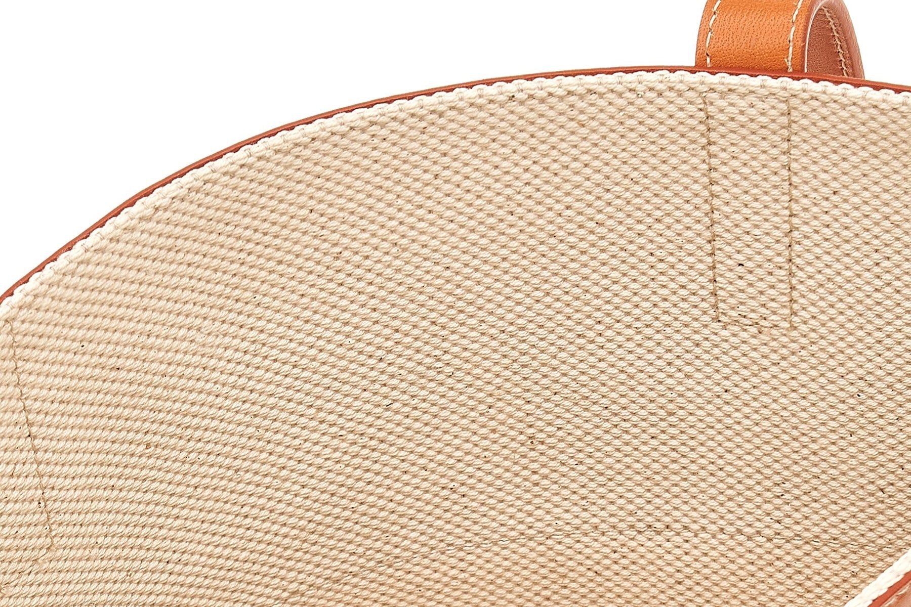 Tote-Bag aus Canvas & Leder in Natural & Caramel Taschen Tote-Bag Il Bisonte