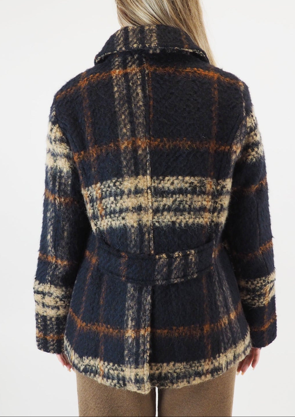 Warme Damenjacke im Karomuster Damen Ready to wear Fashion Hannes Roether