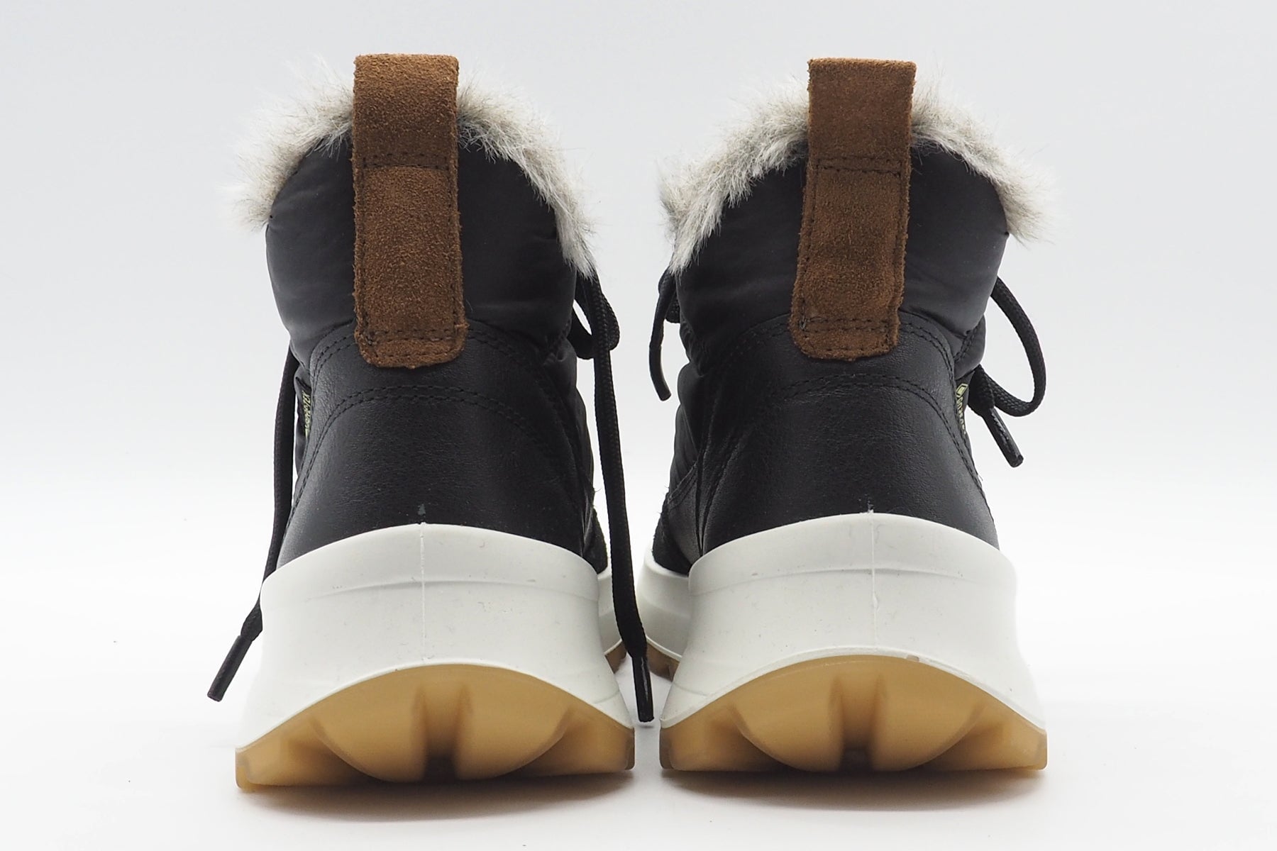Wasserdichter Damen High-Top-Sneaker aus Velours & Gore-Tex in Schwarz Damen Sneaker Legero
