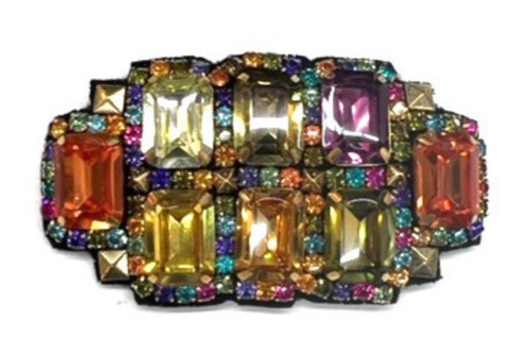 Brosche - RAINBOW FLOWERS Accessoires Broschen My Bob