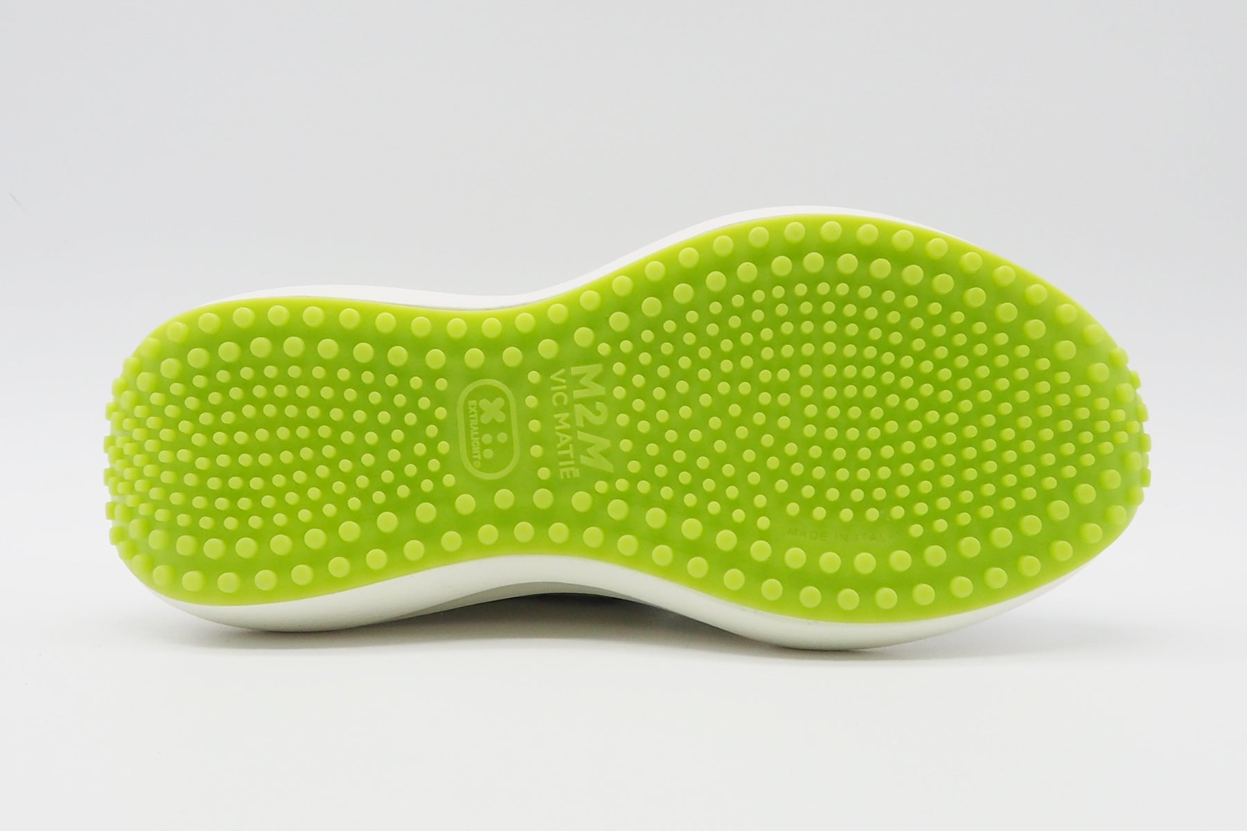 Cooler Damen Sneaker "M2m" aus Mesh in Weiß, Flieder & Limette Damen Sneaker Vic Matié