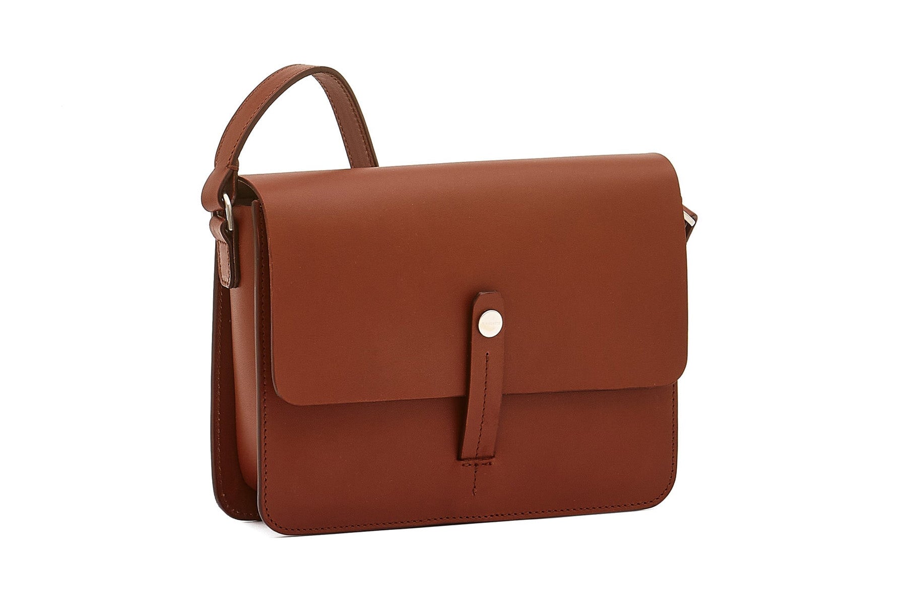Crossbody-Tasche aus Leder in Braun - 324 Taschen Crossbody & Schultertaschen Il Bisonte
