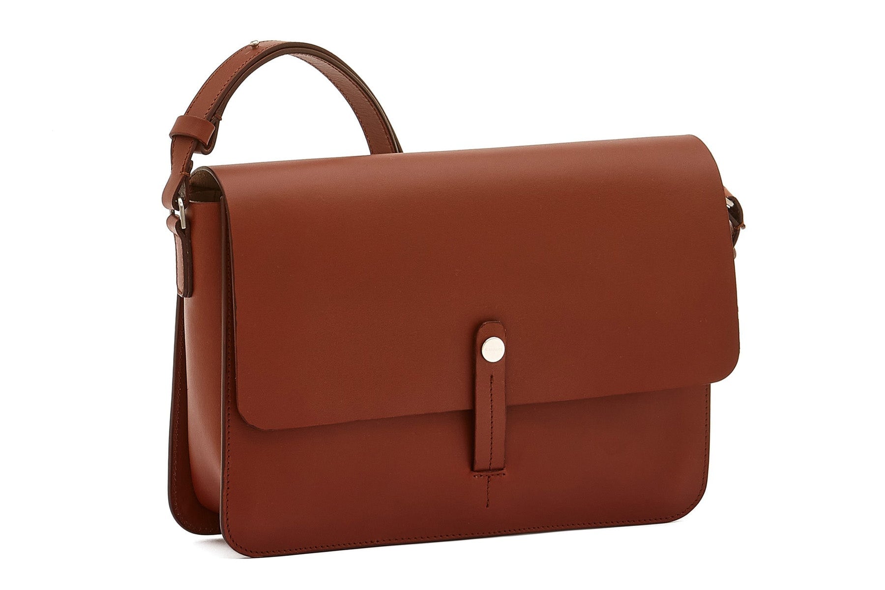 Crossbody-Tasche aus Leder in Braun - BCR323 Taschen Crossbody & Schultertaschen Il Bisonte