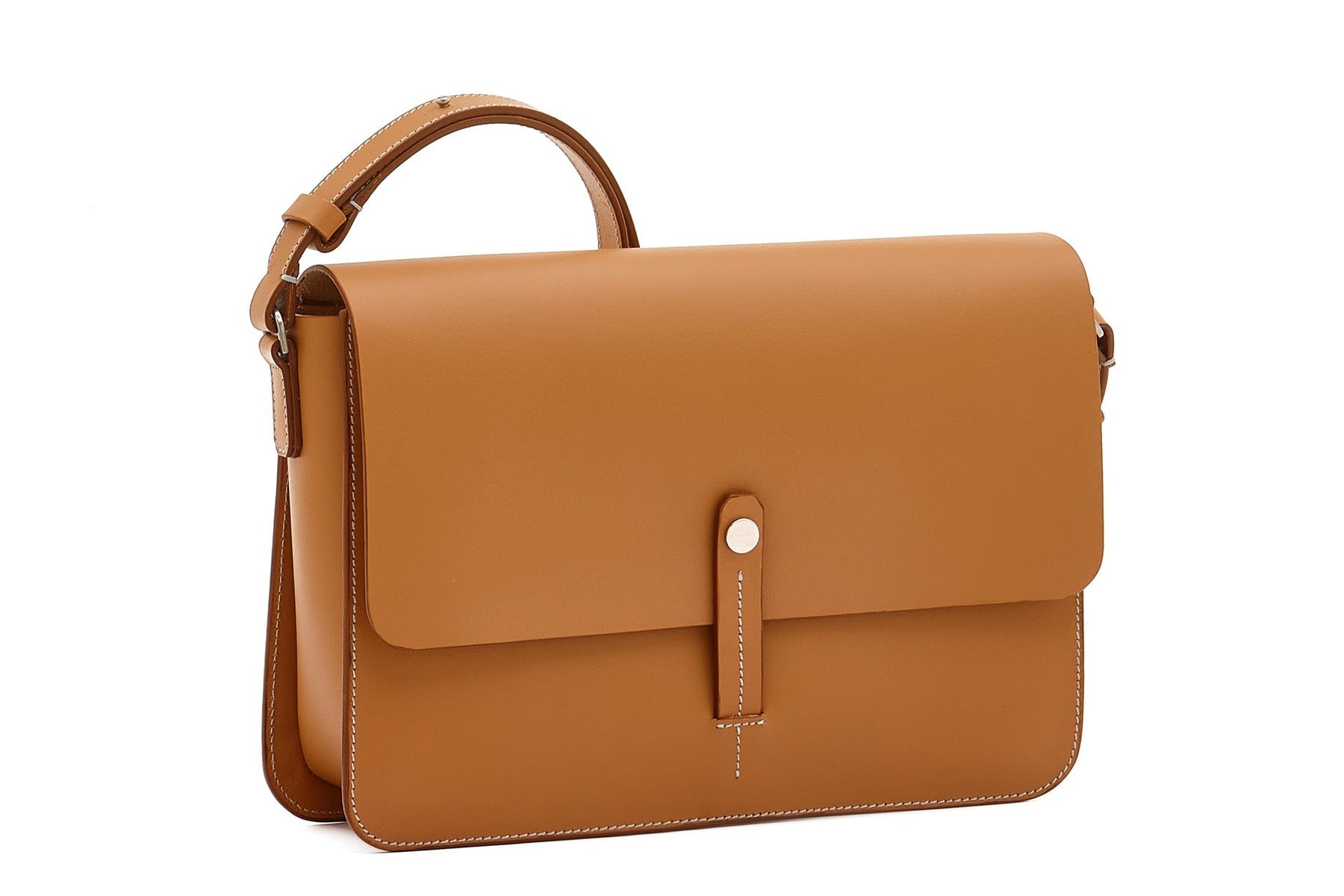Crossbody-Tasche aus Leder in Natur - BCR323 Taschen Crossbody & Schultertaschen Il Bisonte
